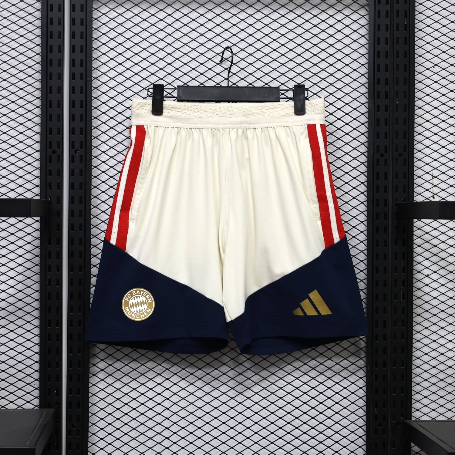 Bayern Munich 26-27 White Blue Shorts - Player Version - JerseysGala