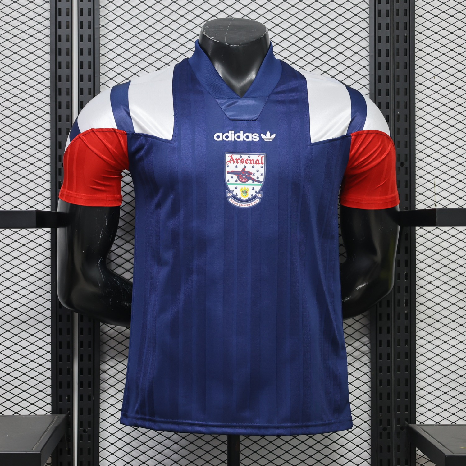 Arsenal 26-27 Navy Blue Retro Style Casual Jersey - Player Version - JerseysGala