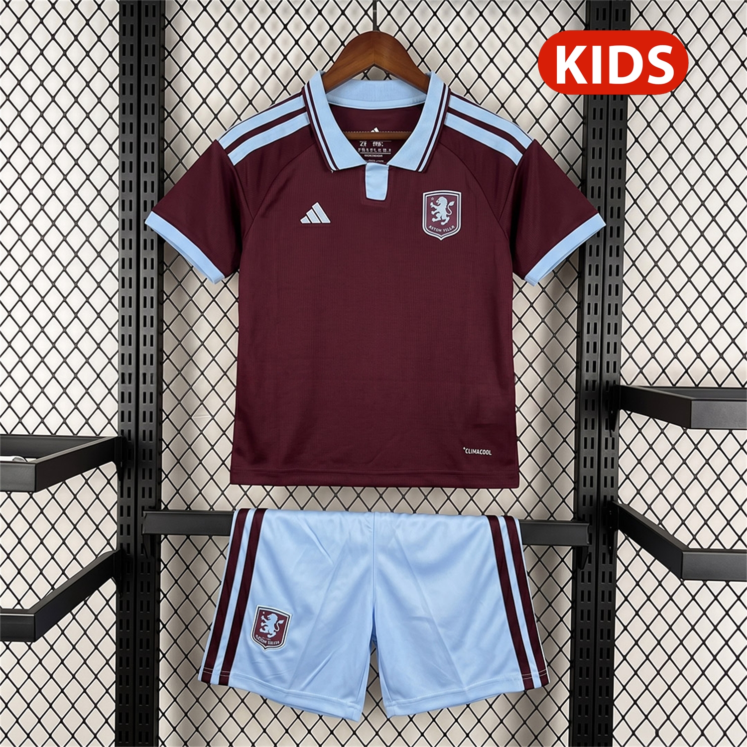 Aston Villa 26-27 Home Kids Kit - JerseysGala