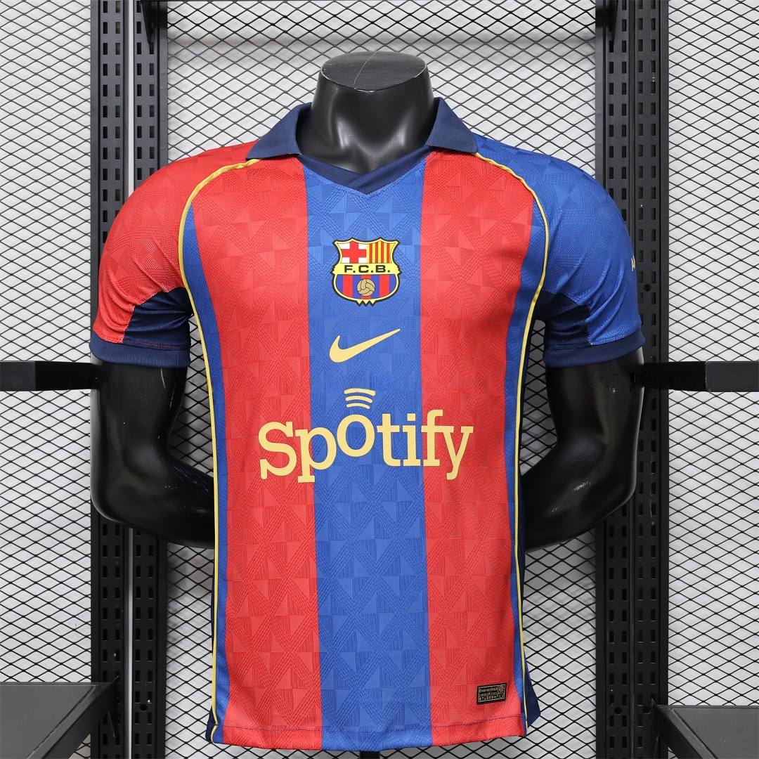 Barcelona 25-26 Retro Style Polo Special Jersey - Player Version - JerseysGala
