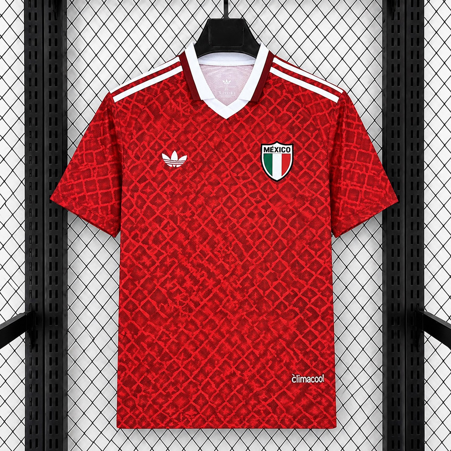 Mexico 2027 100 Years Anniversary Red White Special Jersey - Fans Version - JerseysGala