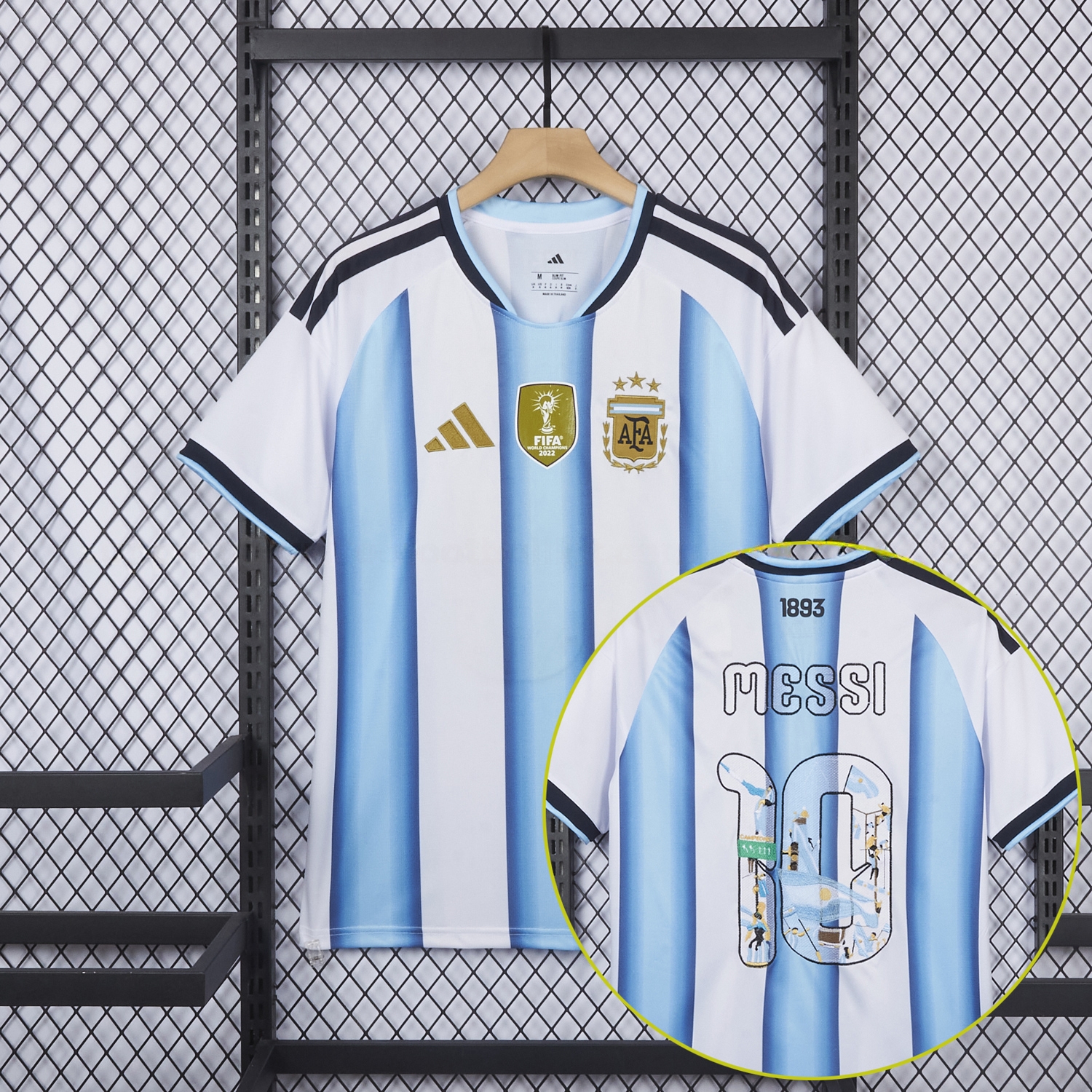 【MESSI 10】Argentina 2026 Blue White Special T-shirt - Fans Version - JerseysGala