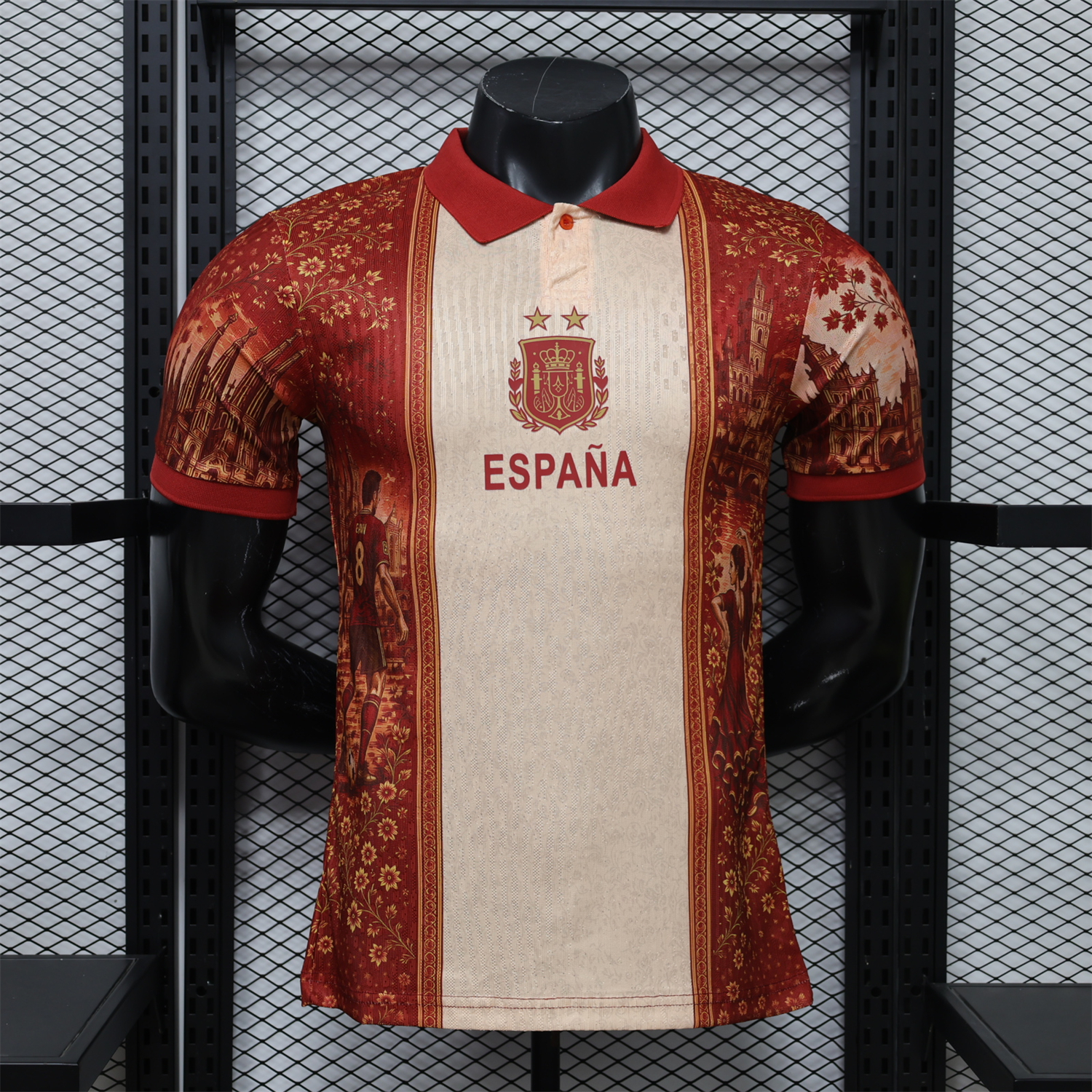 Spain 2026 Champagne Black Special Jersey - Player Version - JerseysGala