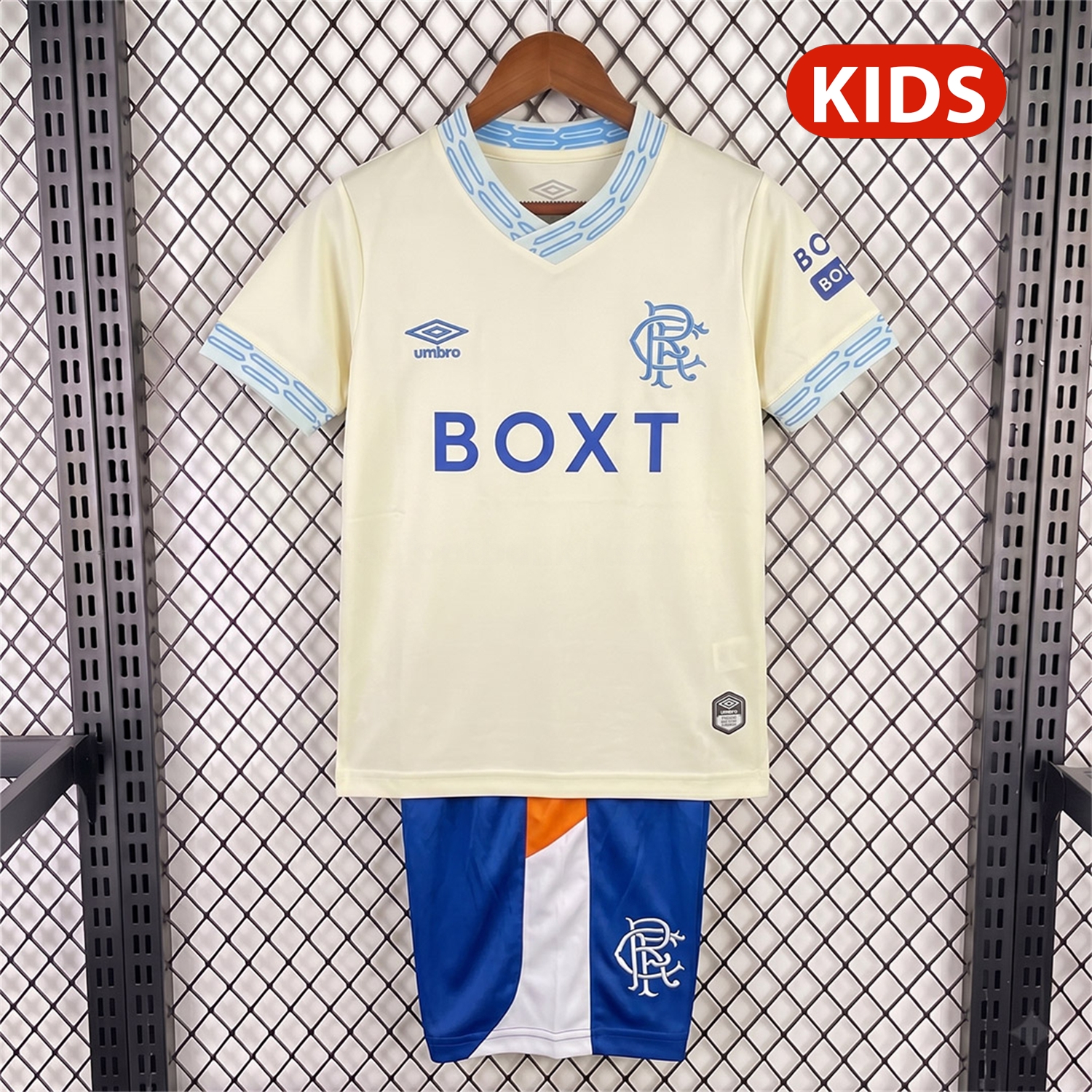 Glasgow Rangers 26-27 Away Kids Kit - JerseysGala