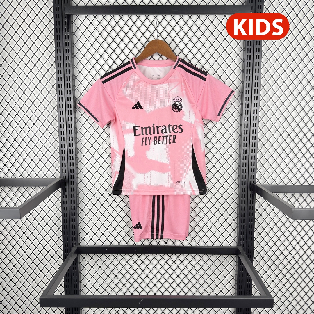 Real Madrid 26-27 Pink Special Kids Kit - JerseysGala