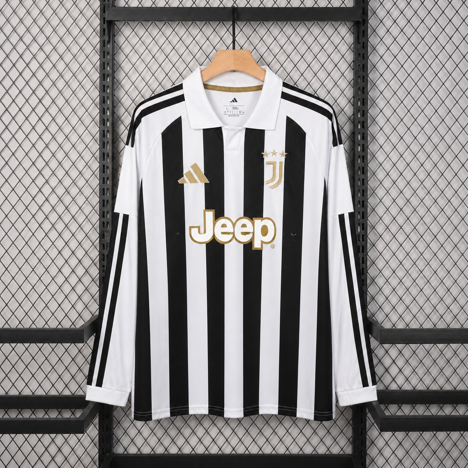 Juventus 26-27 Home Long Sleeves Jersey - Fans Version - JerseysGala
