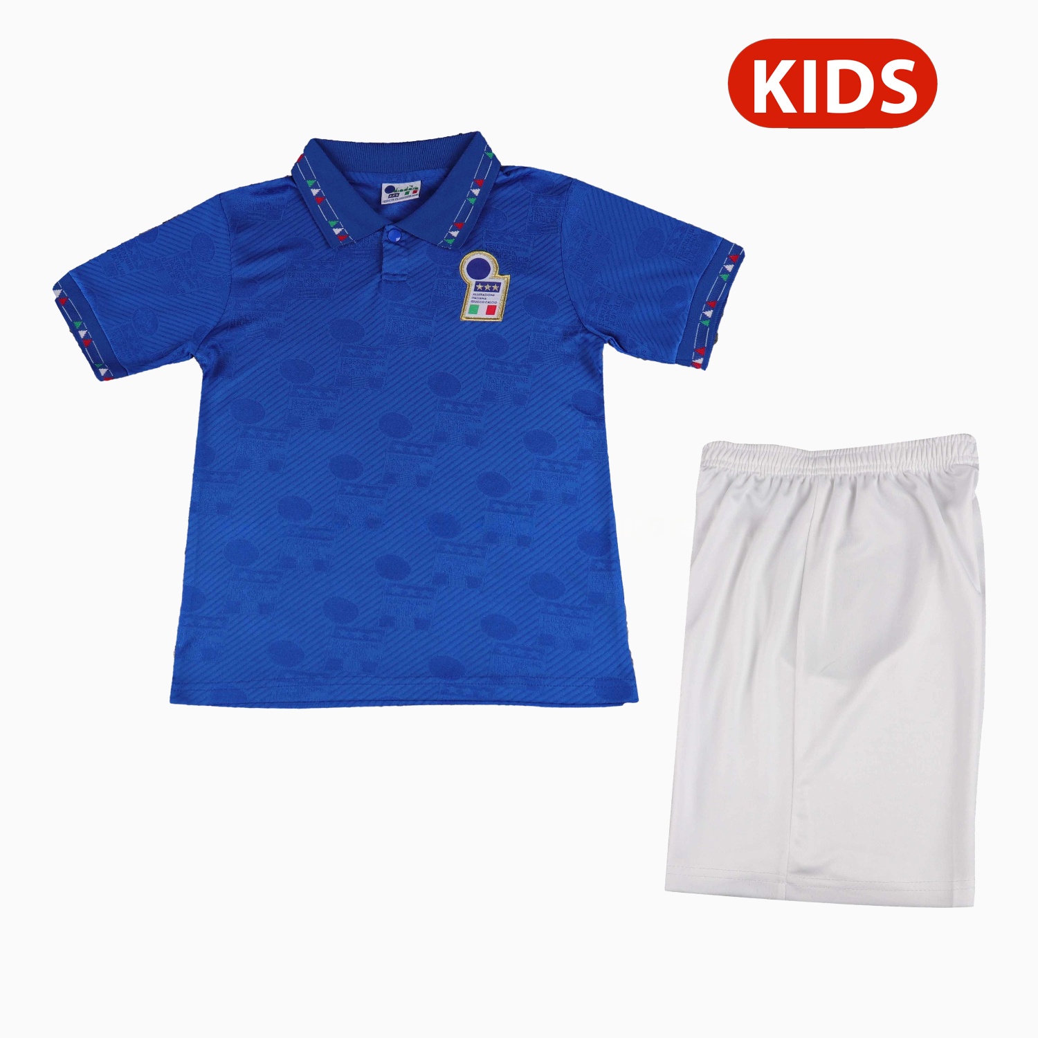 Retro Italy 1994 Home Kids Kit - JerseysGala