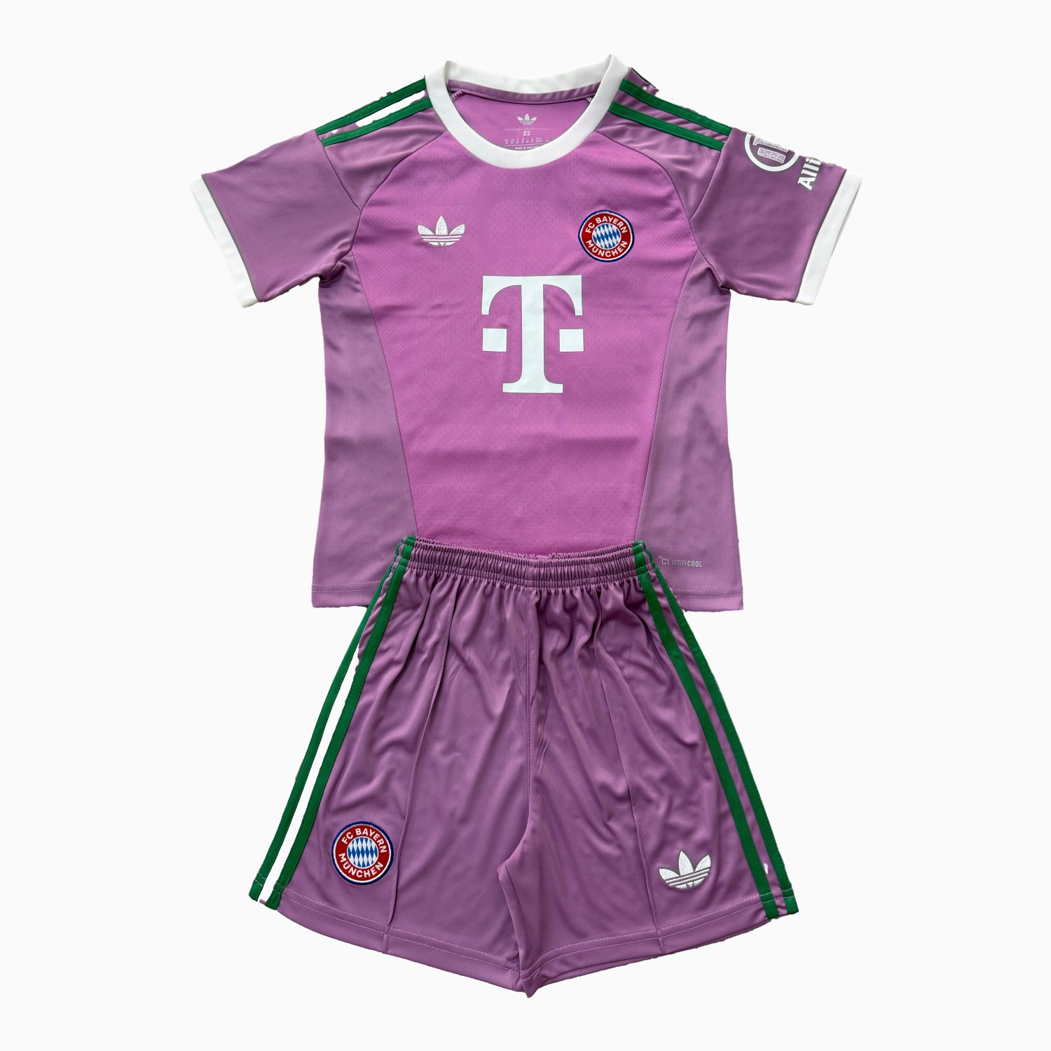 Bayern Munich 26-27 Purple Goalkeeper Men's Adult Jersey Set - Fans Version - JerseysGala