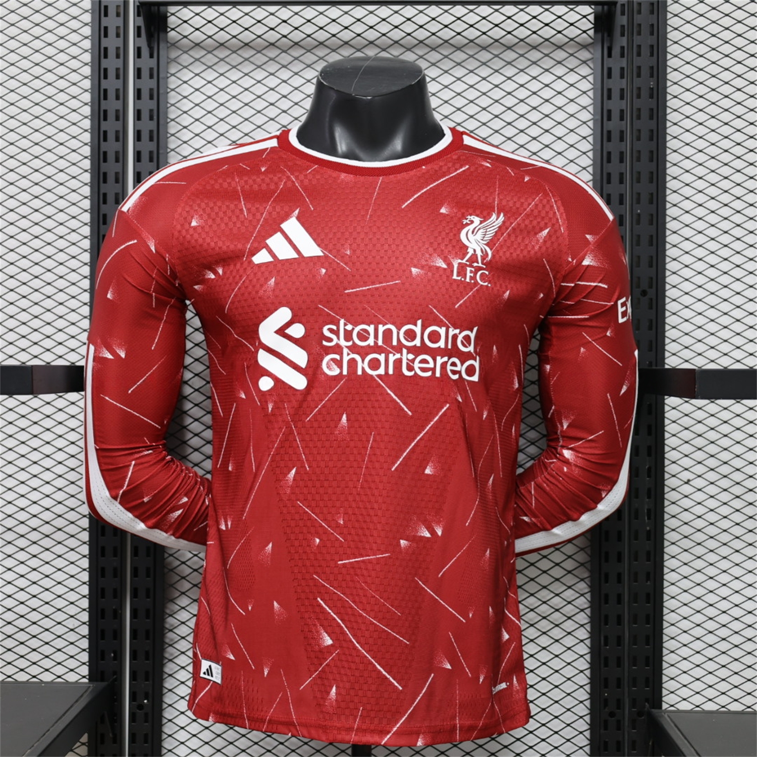 Liver.pool 26-27 Home Long Sleeves Jersey - Player Version - JerseysGala