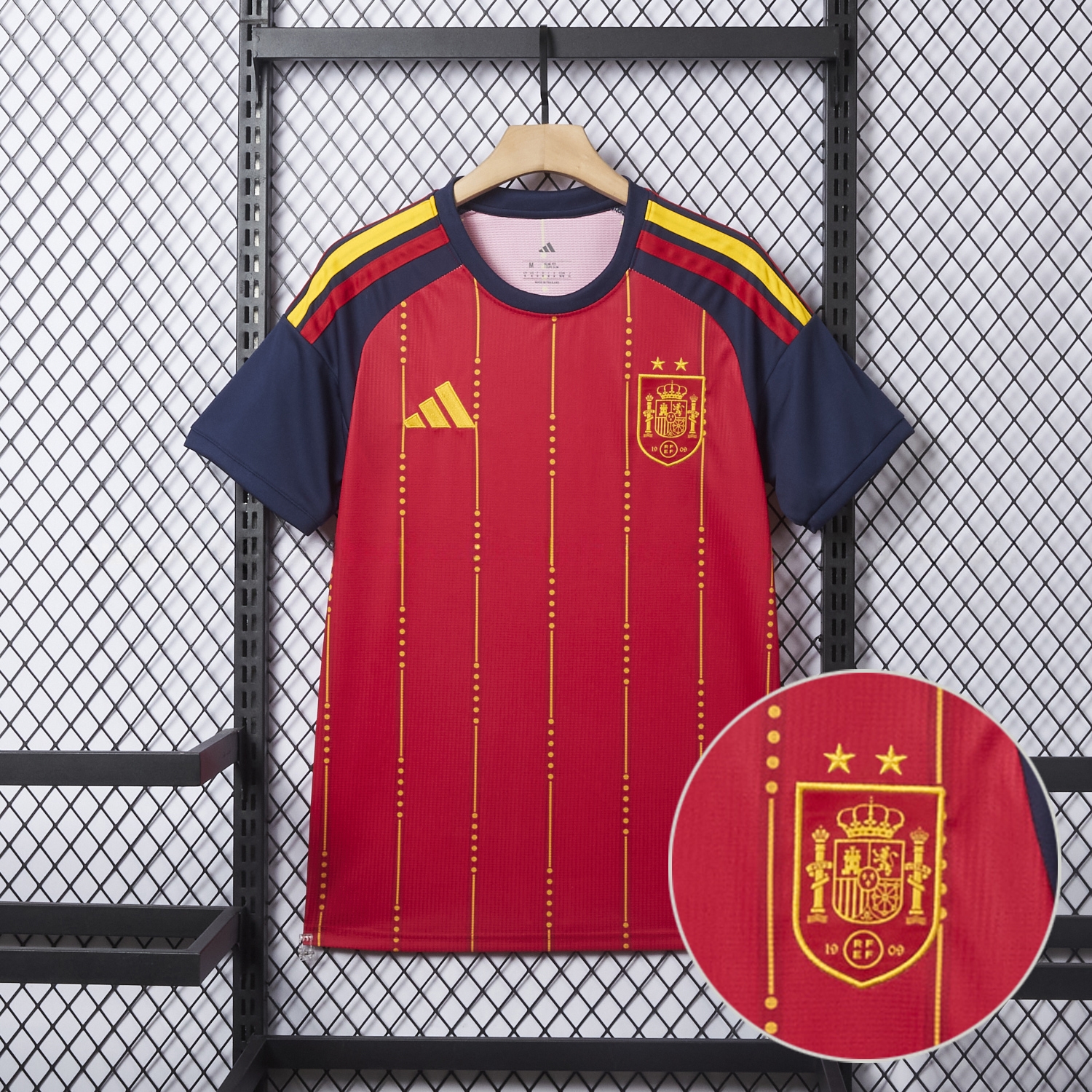 【Two-Crown Star】Spain 2026 Home Jersey - Fans Version - JerseysGala