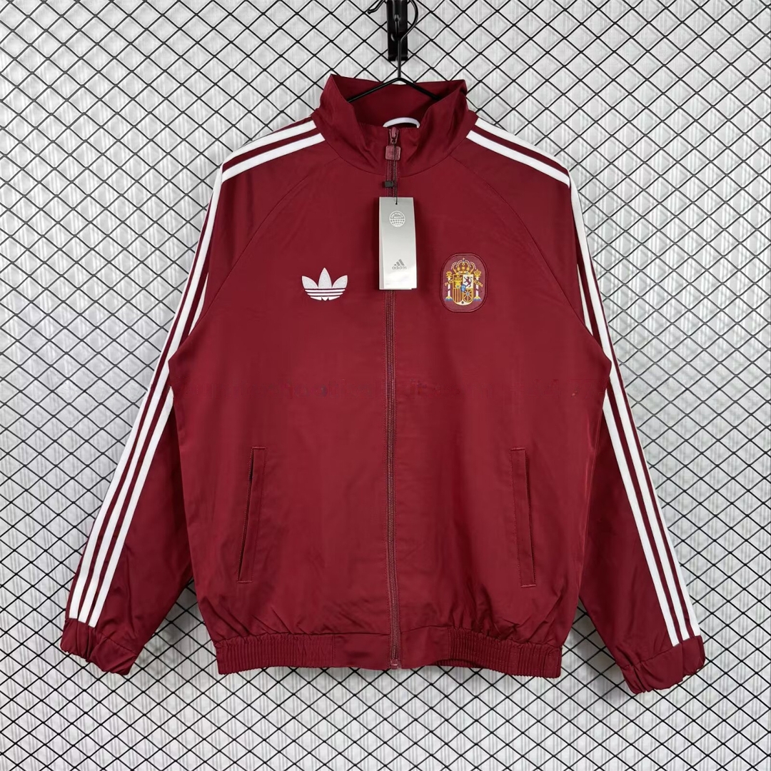 Spain 2026 Windbreaker Jacket - Red - JerseysGala