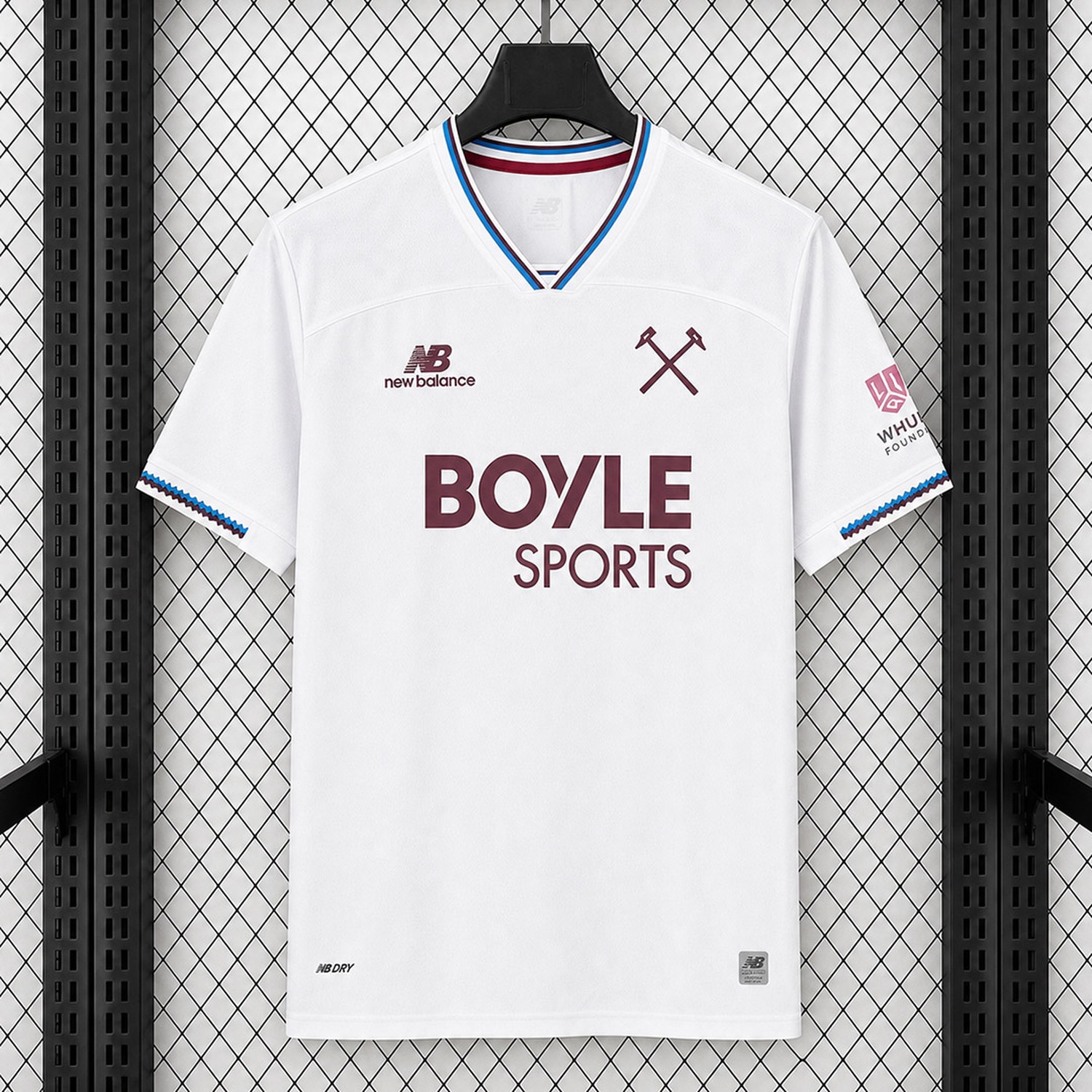 West Ham United 26-27 Away White Jersey - Fans Version - JerseysGala