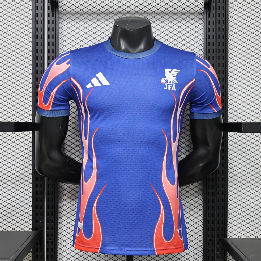 Japan 2026 Red Fire Blue Special Jersey - Player Version - JerseysGala