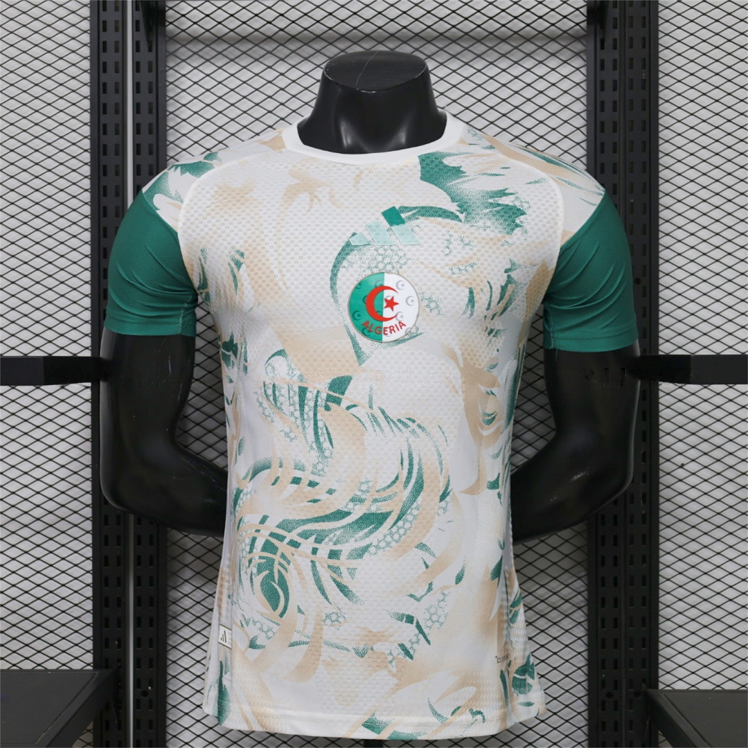 Algeria 2026 Dark Green White Special Jersey - Player Version - JerseysGala