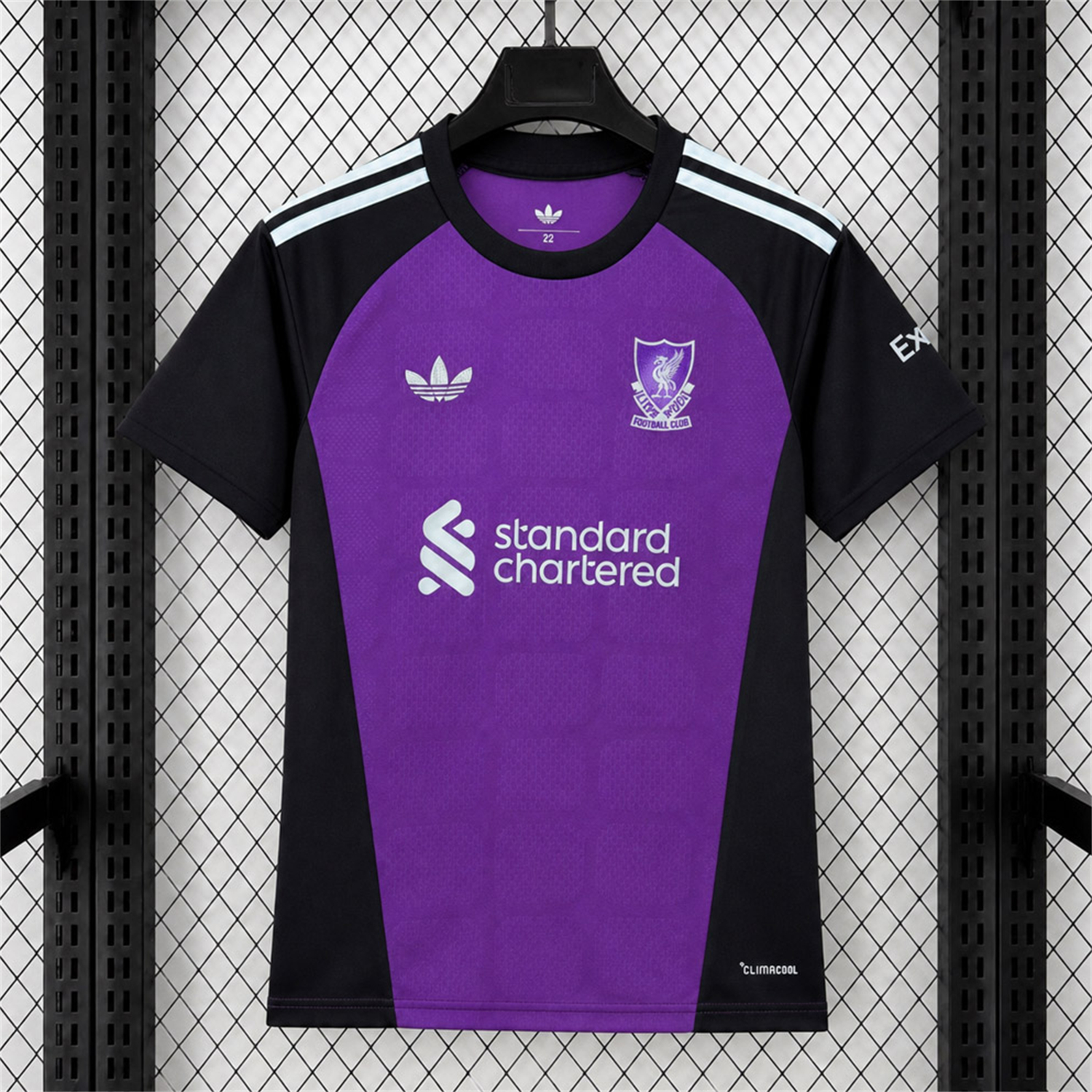 Liver.pool 26-27 Purple Black Goalkeeper Jersey - Fans Version - JerseysGala
