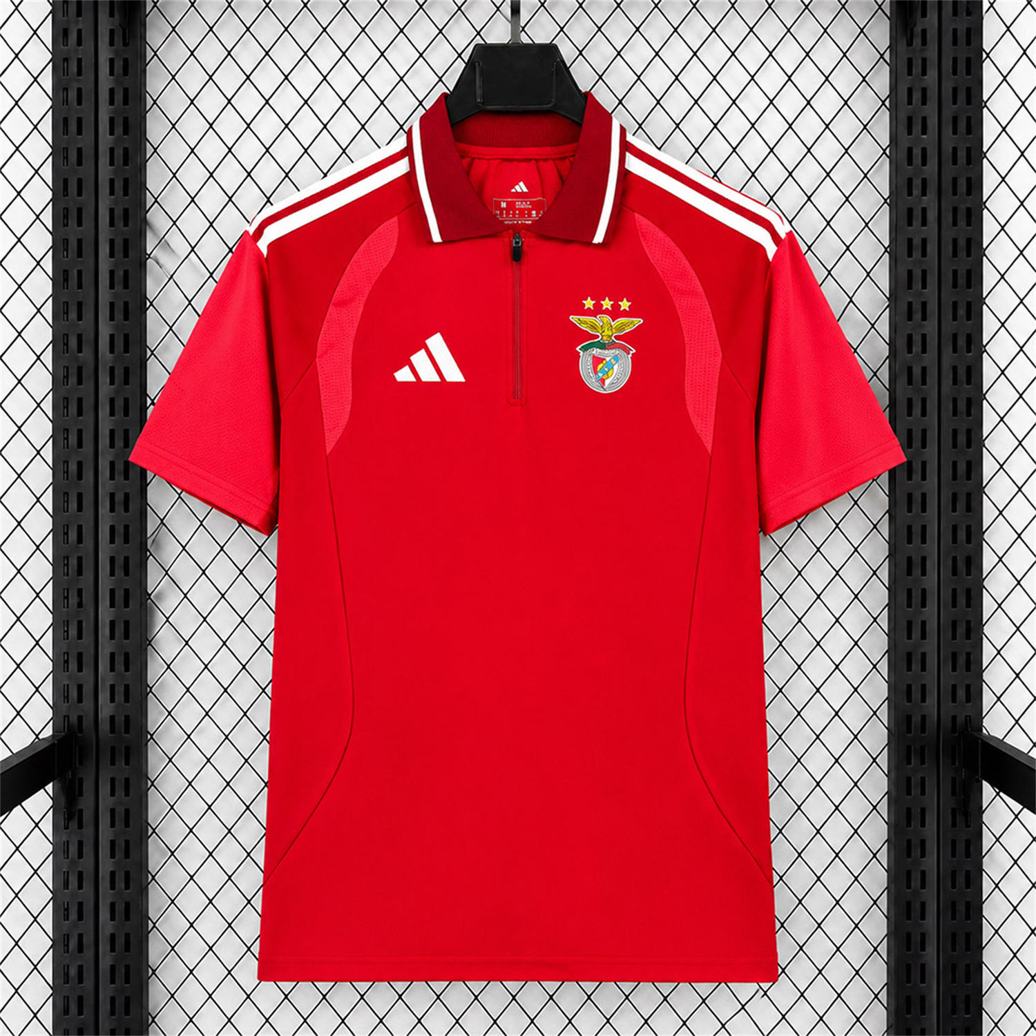 Benfica 26-27 Red Polo Jersey - Fans Version - JerseysGala