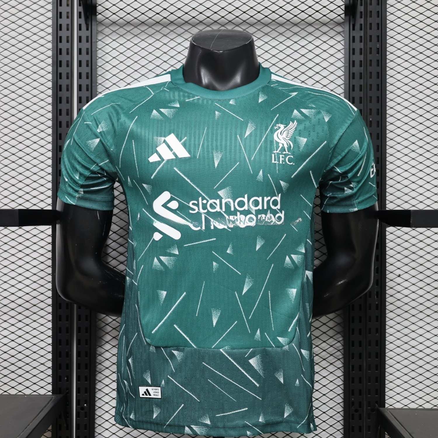 Liver.pool 26-27 Goalkeeper Teal Green Jersey - Player Version - JerseysGala