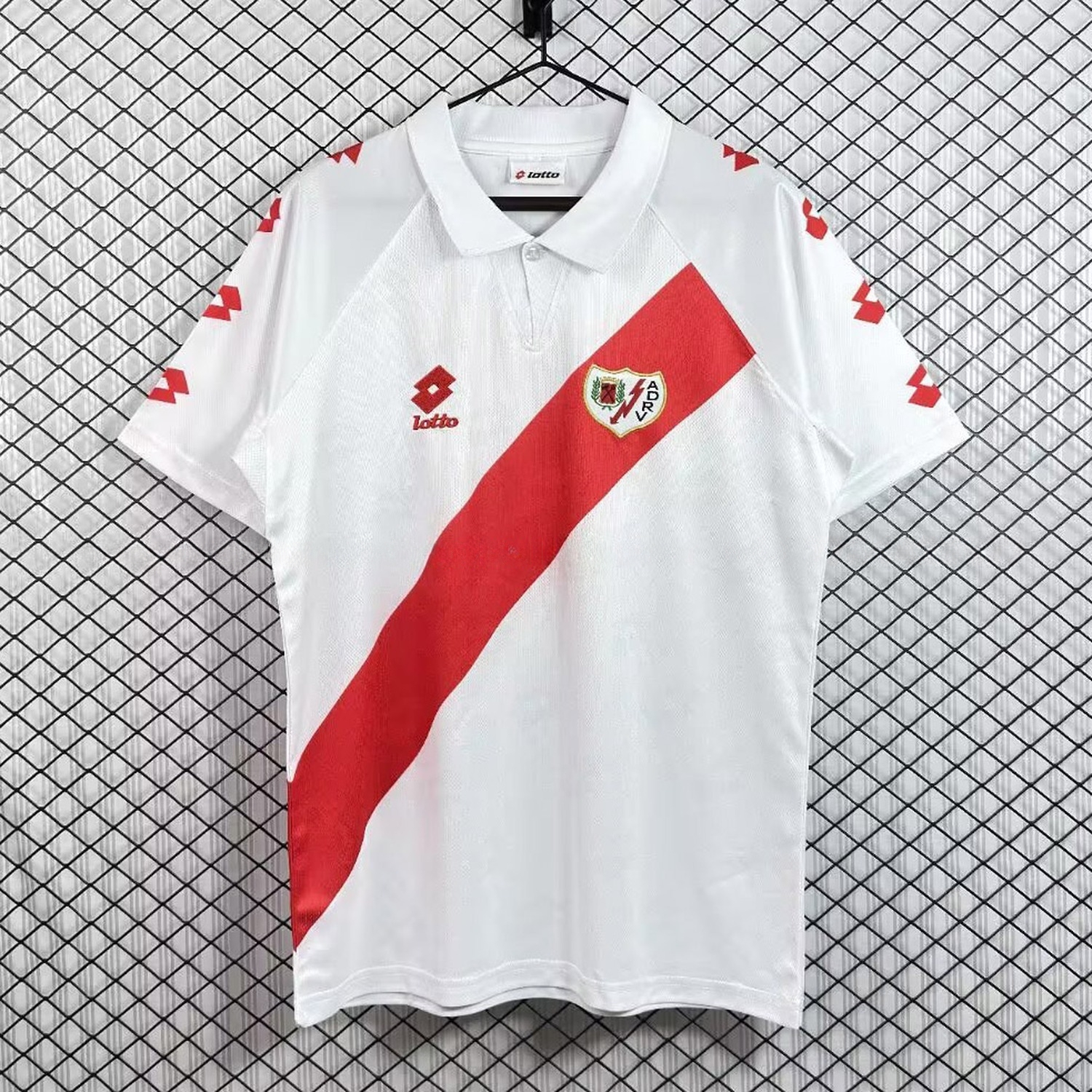Retro Rayo Vallecano 1991-94 Home Jersey - JerseysGala