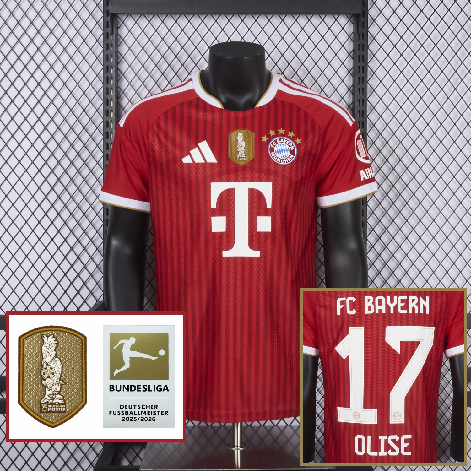 Bayern Munich 26-27 Home Jersey - Player Version - JerseysGala