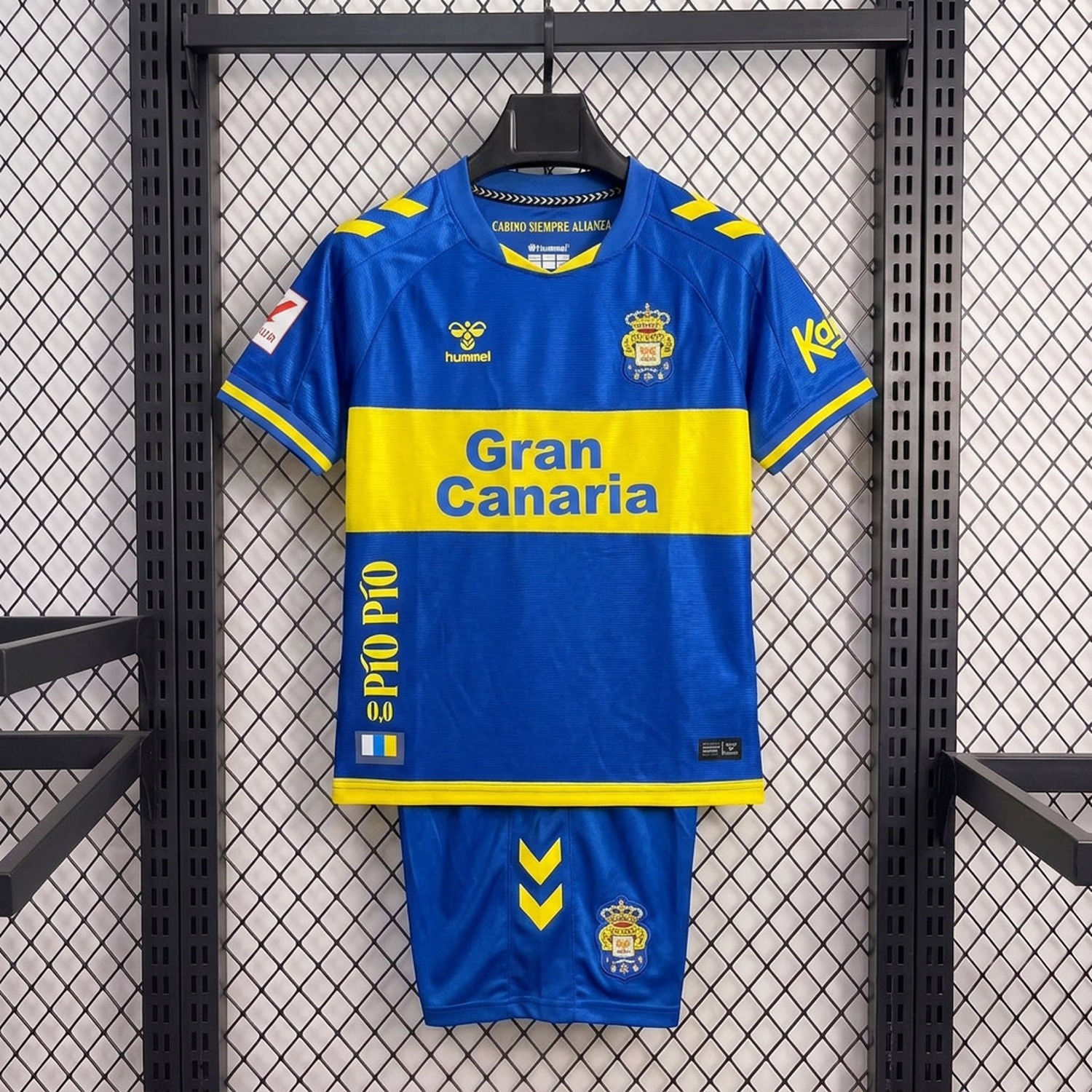 Las Palmas 26-27 Away Blue Kids Kit - JerseysGala