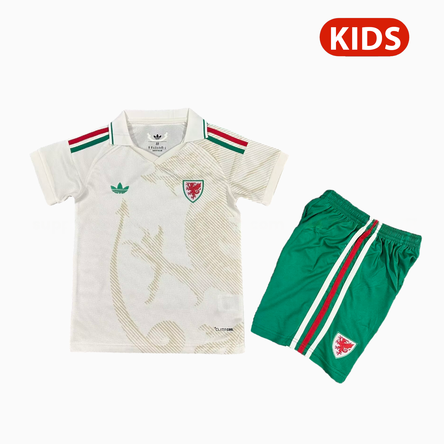 Wales 2026 Away Kids Kit - JerseysGala