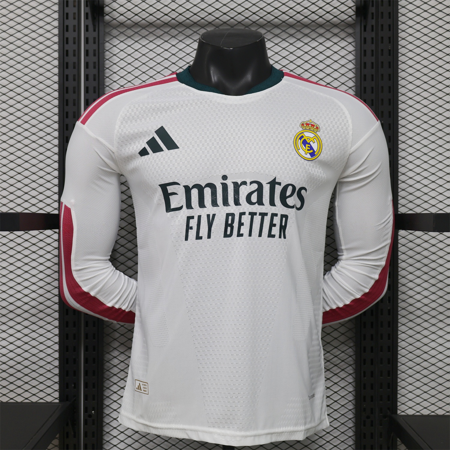 Real Madrid 26-27 Home Long Sleeves Jersey - Player Version - JerseysGala