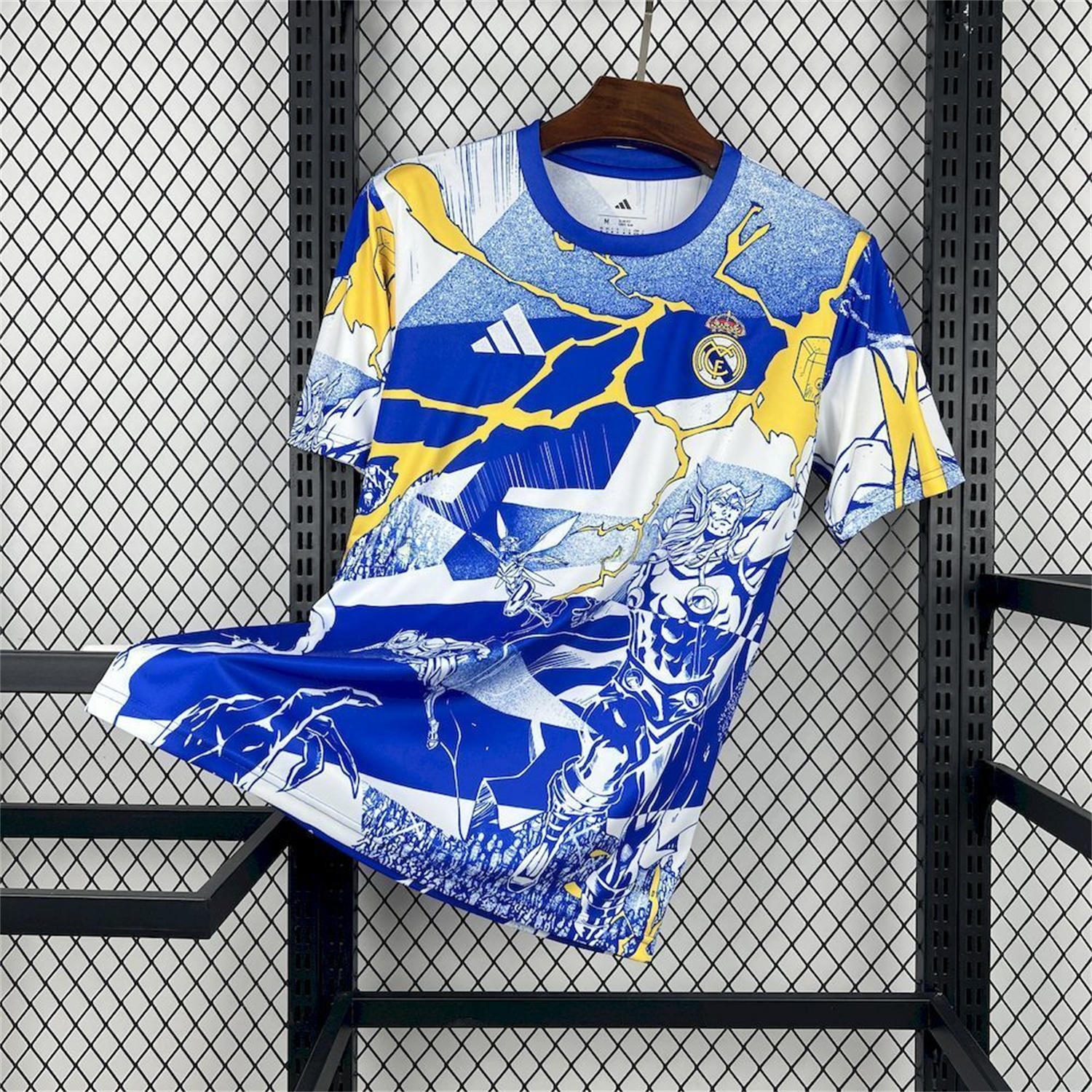 Real Madrid 25-26 Comics Blue And White Special Jersey - Fans Version - JerseysGala