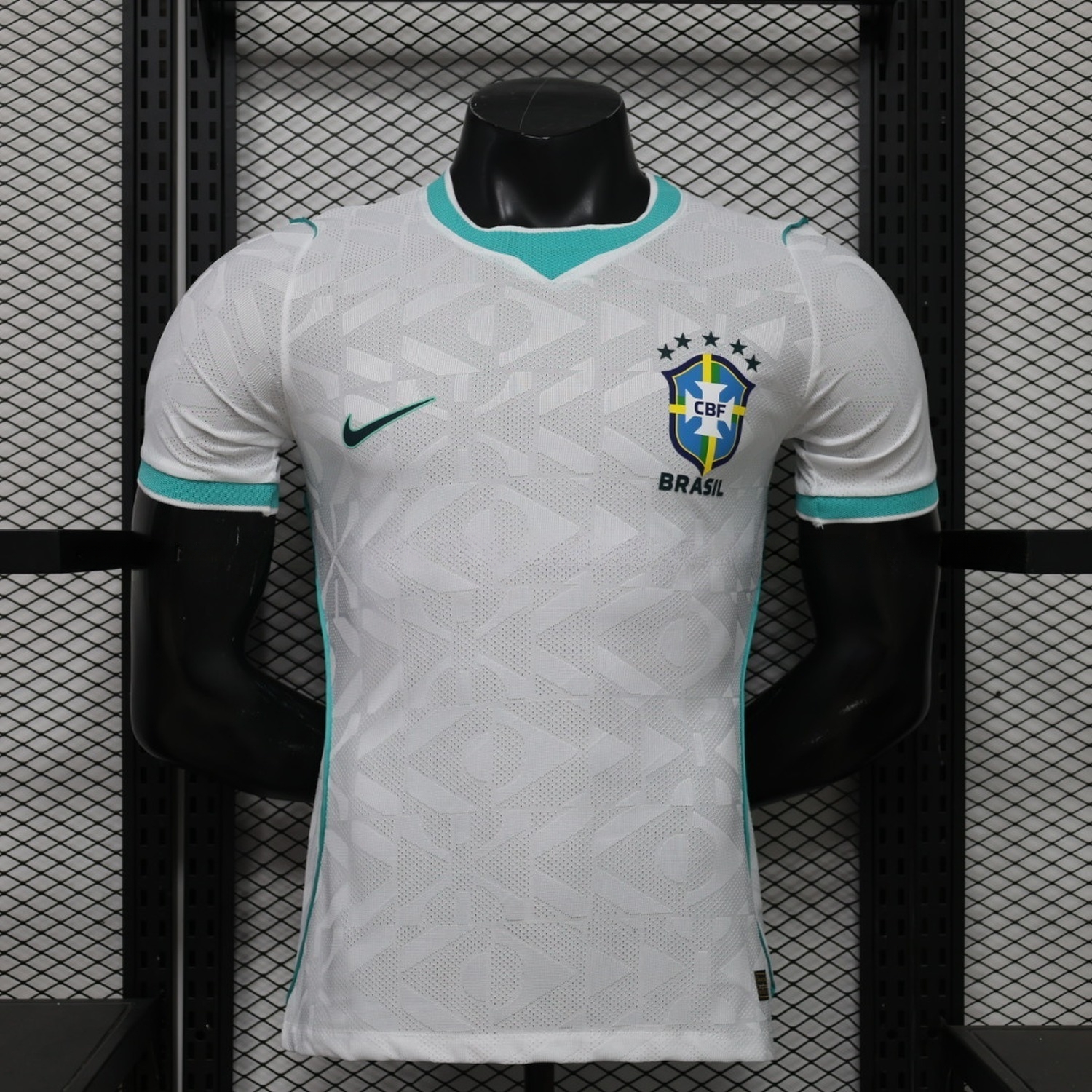 Brazil 2026 White Mint Special Jersey - Player Version - JerseysGala
