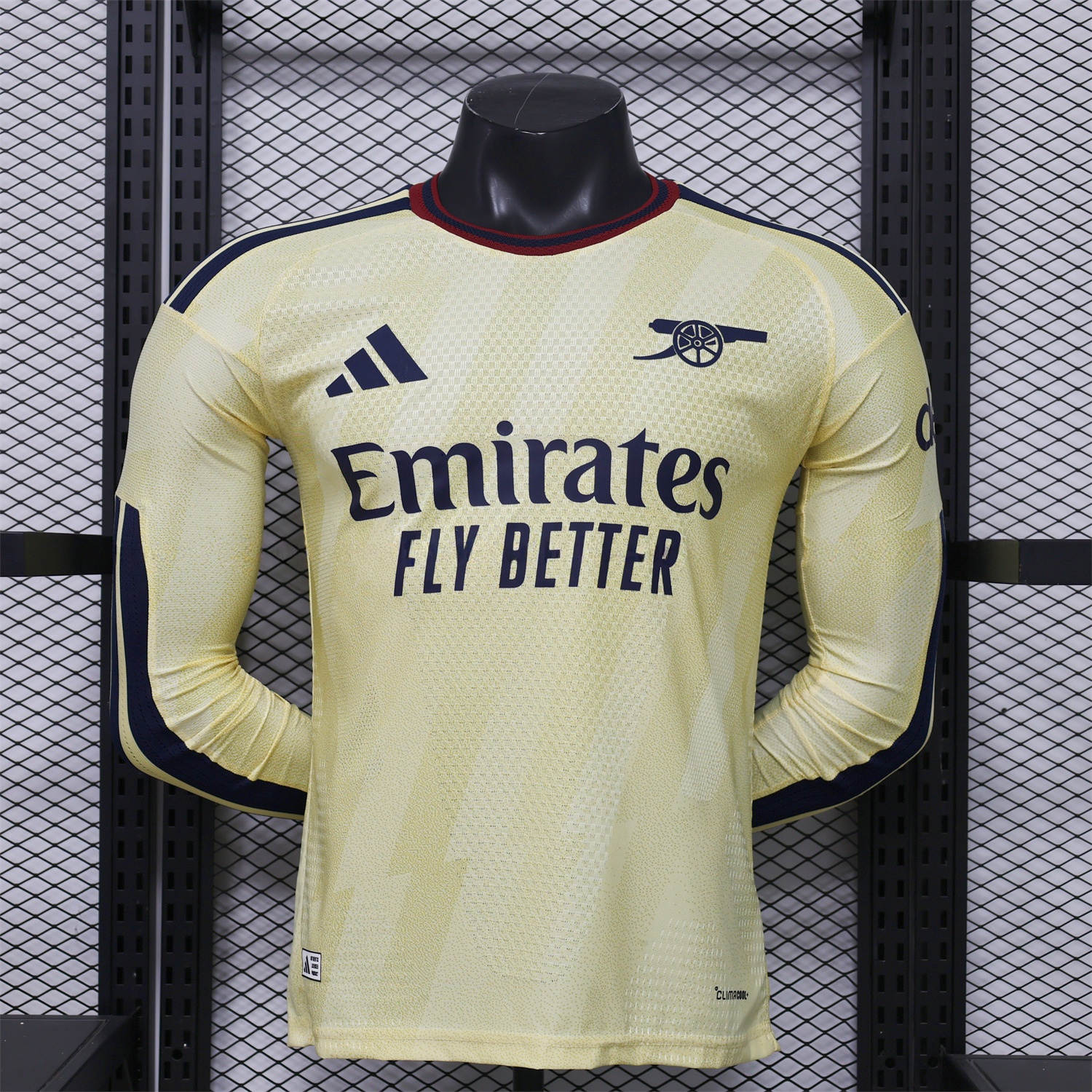 Arsenal 26-27 Third Long Sleeves Jersey - Player Version - JerseysGala