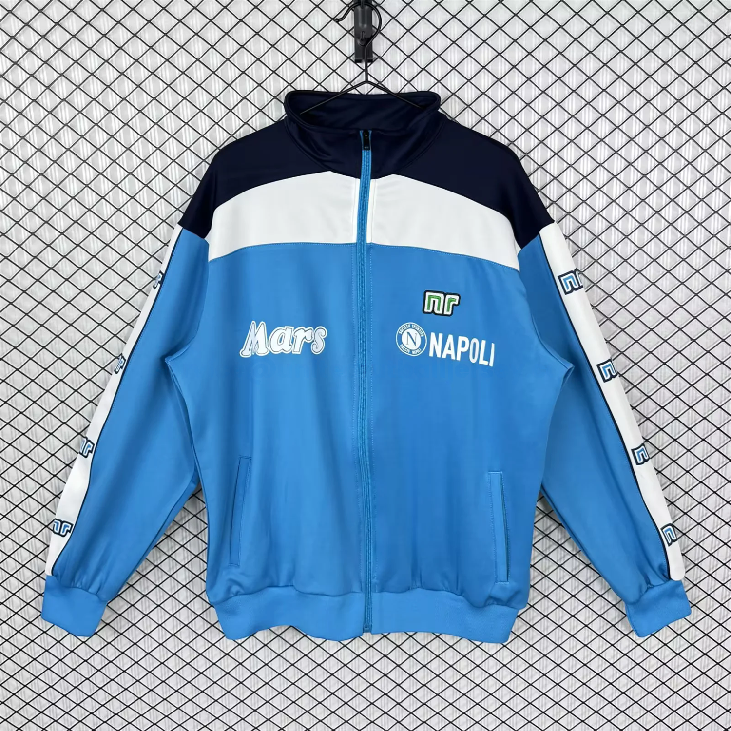 Retro Napoli 1989-90 Blue Windbreaker - JerseysGala