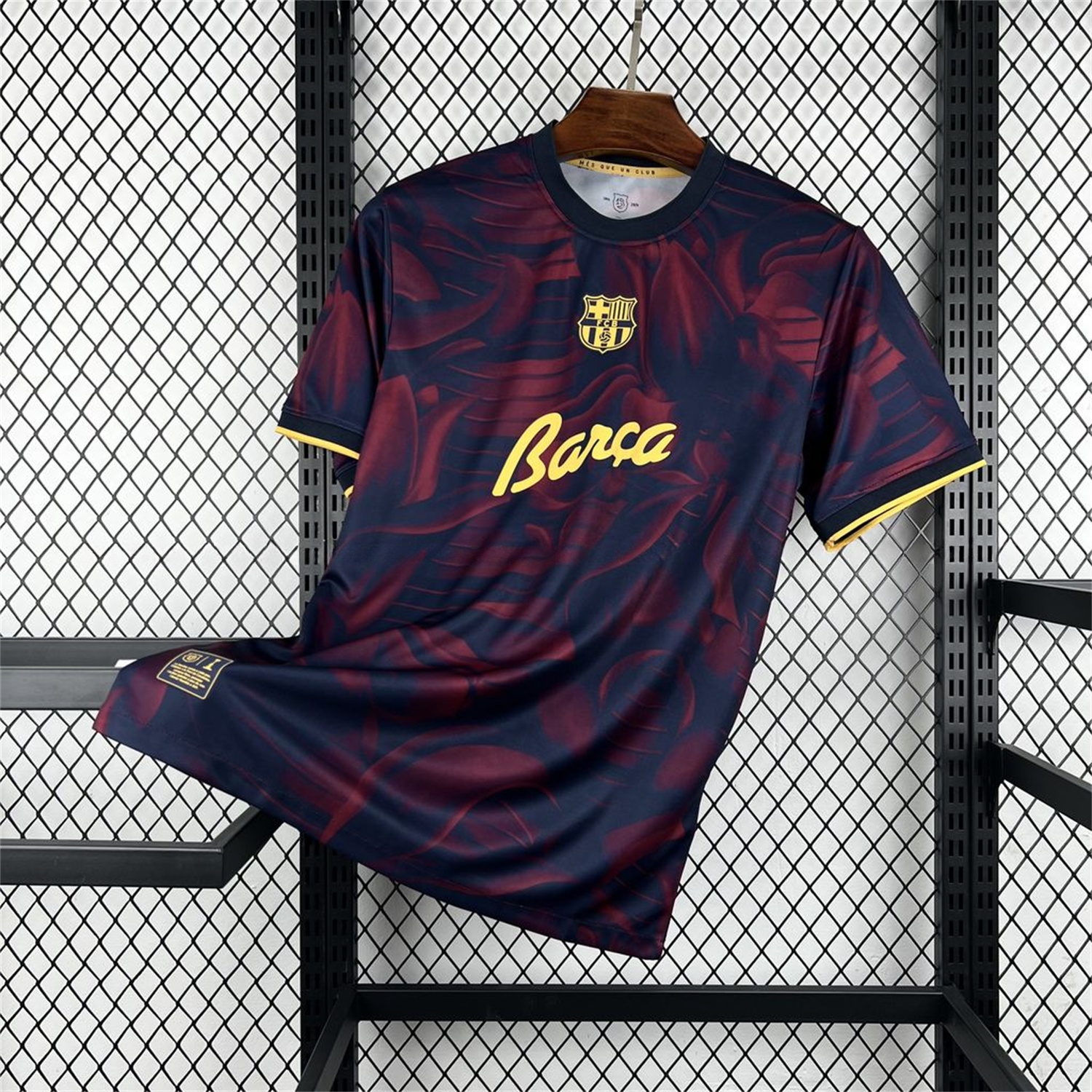 Barcelona 26-27 Red Patterns Special Jersey - Fans Version - JerseysGala