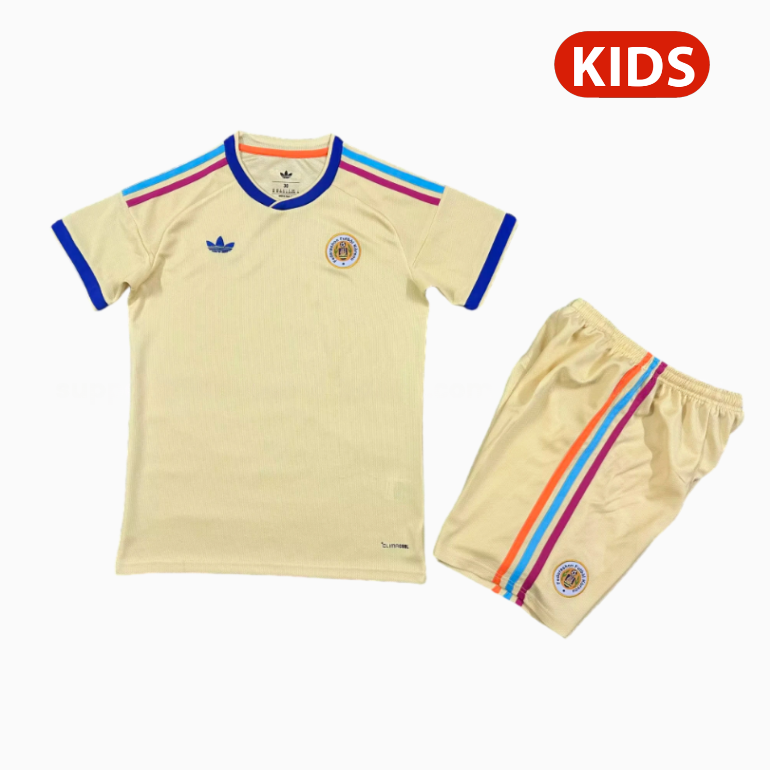 Curaçao 25-26 Away Yellow Kids Kit - JerseysGala