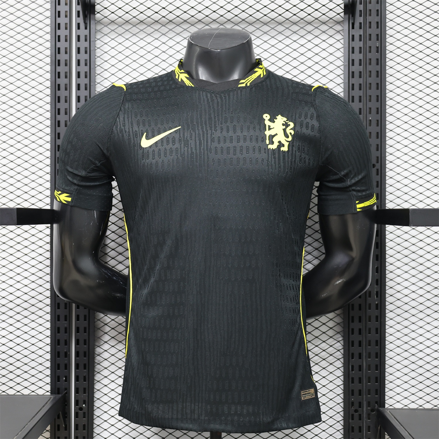 C.H.E.L.S.E.A 25-26 Black With Gold Special Jersey - Player Version - JerseysGala