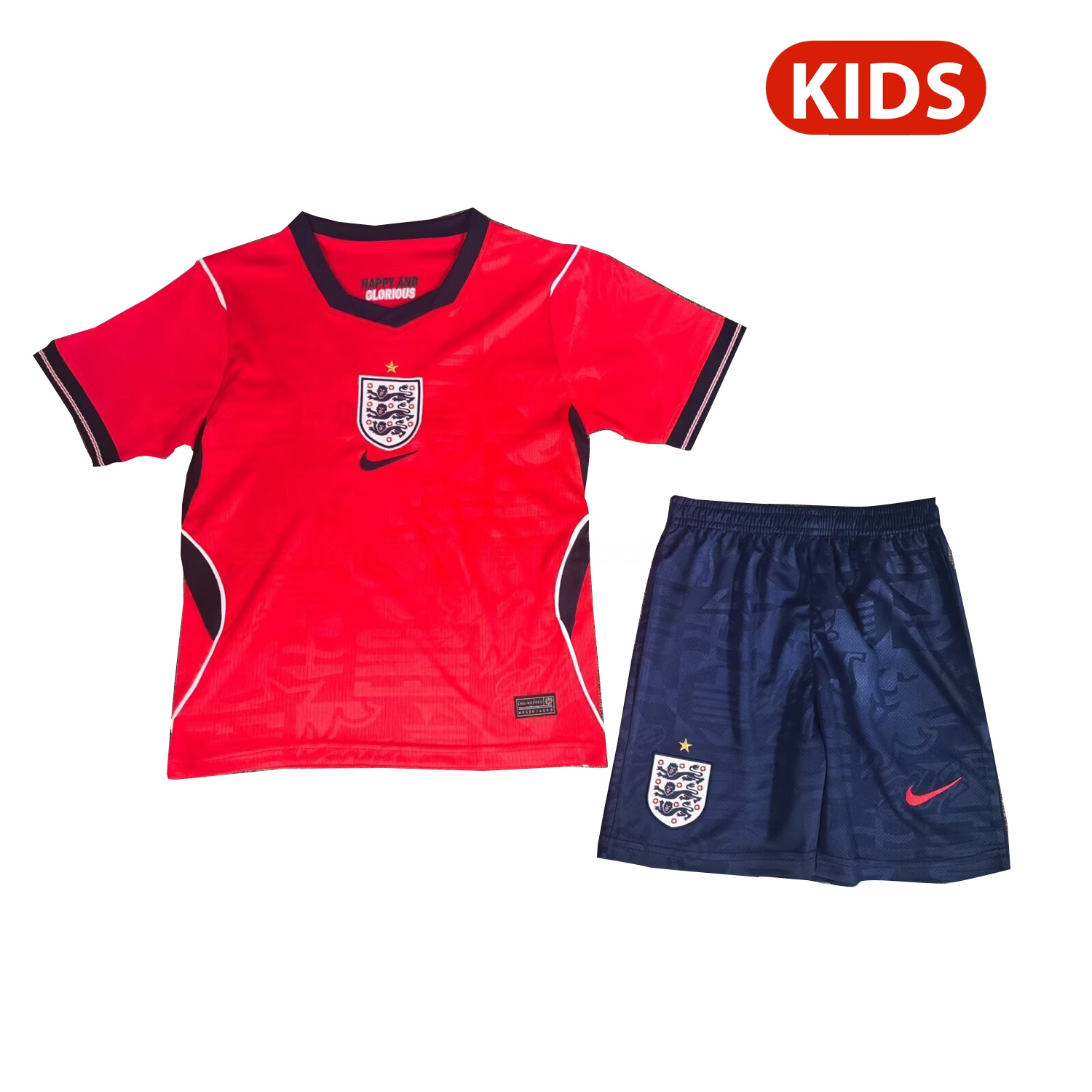 England 2026 Away Kids Kit - JerseysGala