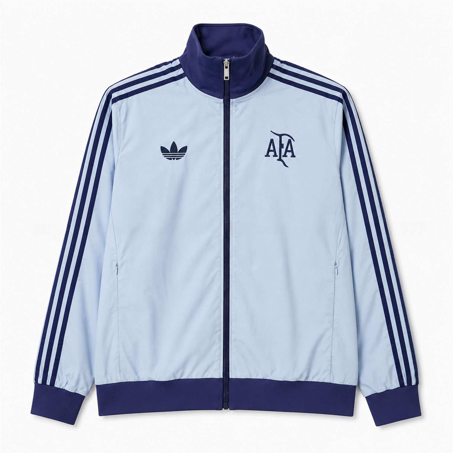 Retro Argentina 24-25 Windbreaker Jacket - Light Blue - JerseysGala