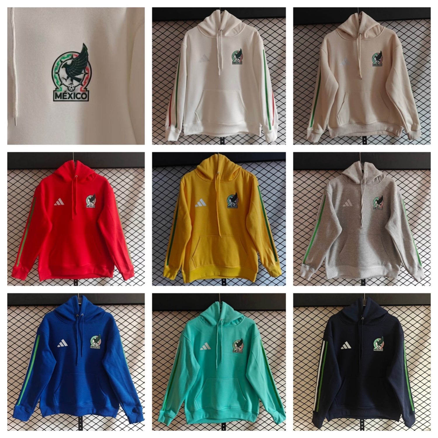 Mexico 2026 Away Unisex Pullover Hoodie - JerseysGala