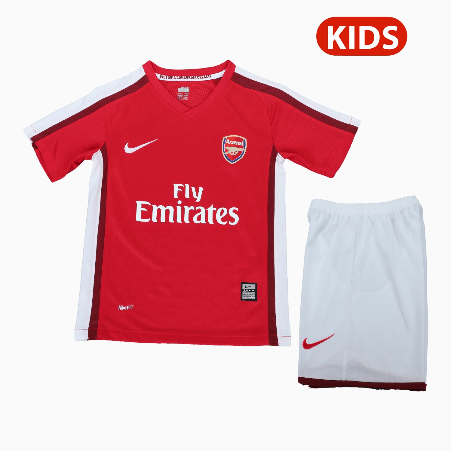 Retro Arsenal 2008-10 Home Kids Kit - JerseysGala