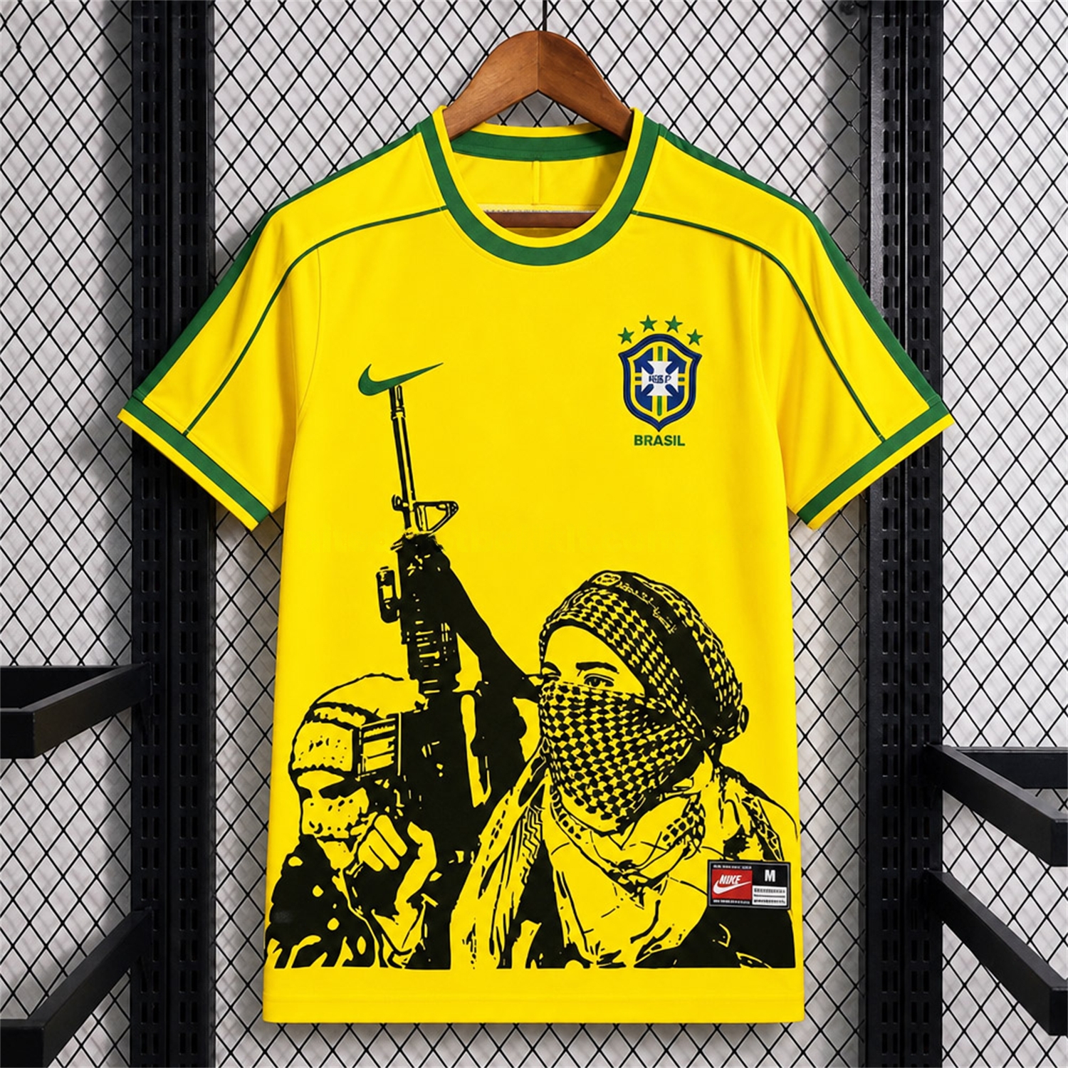 Brazil 2026 Black Armed Yellow Special Jersey - Fans Version - JerseysGala