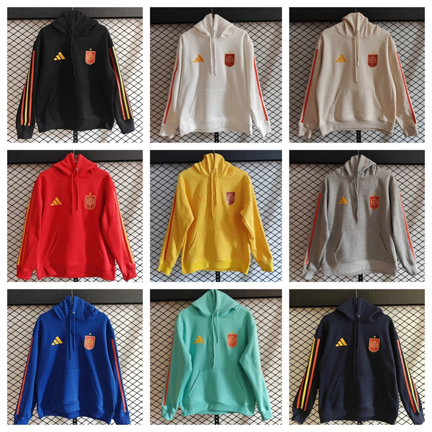 Spain 2026 Home Unisex Pullover Hoodie - JerseysGala