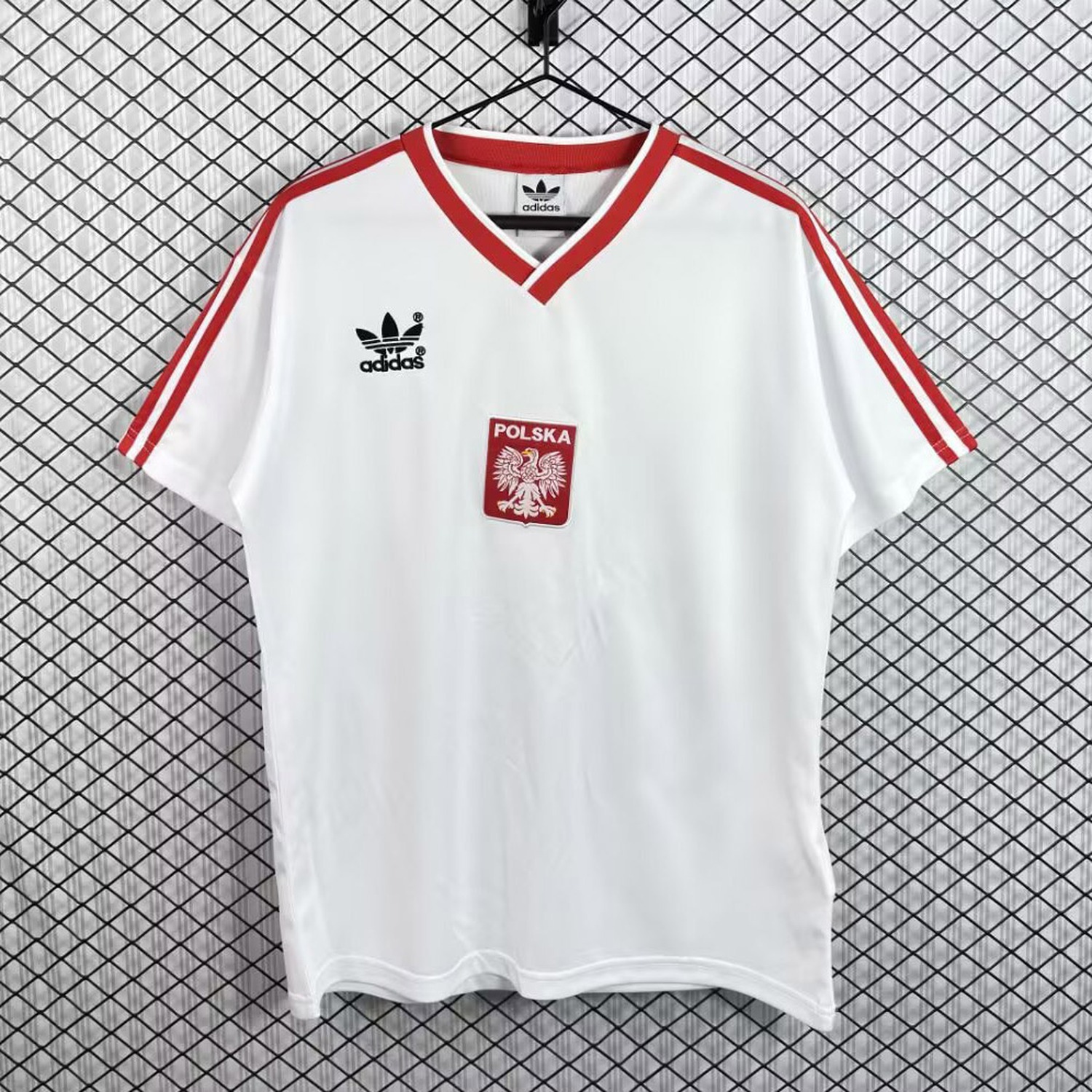 Retro Poland 1986 Home White Jersey - JerseysGala