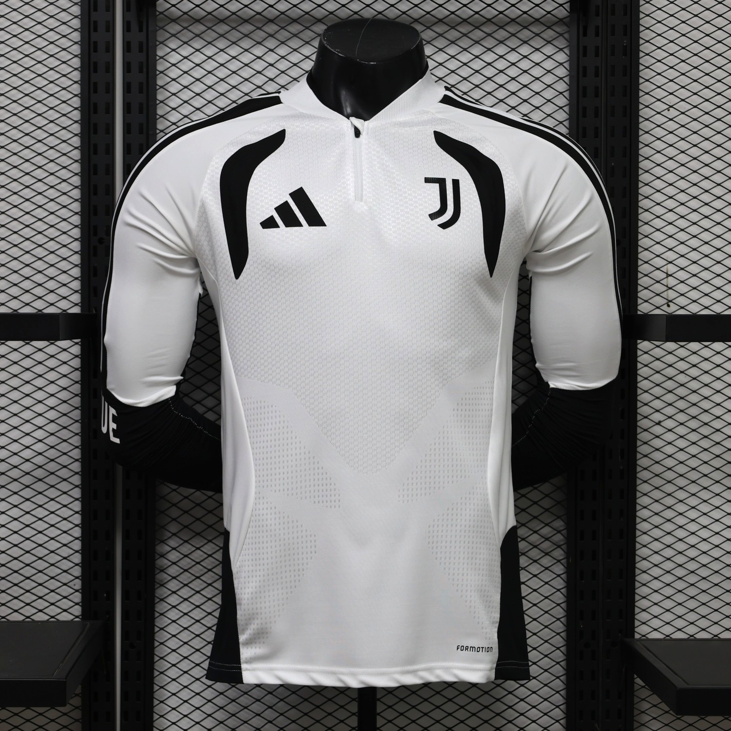 Juventus 26-27 White Long Sleeves Training Jersey - Player Version - JerseysGala
