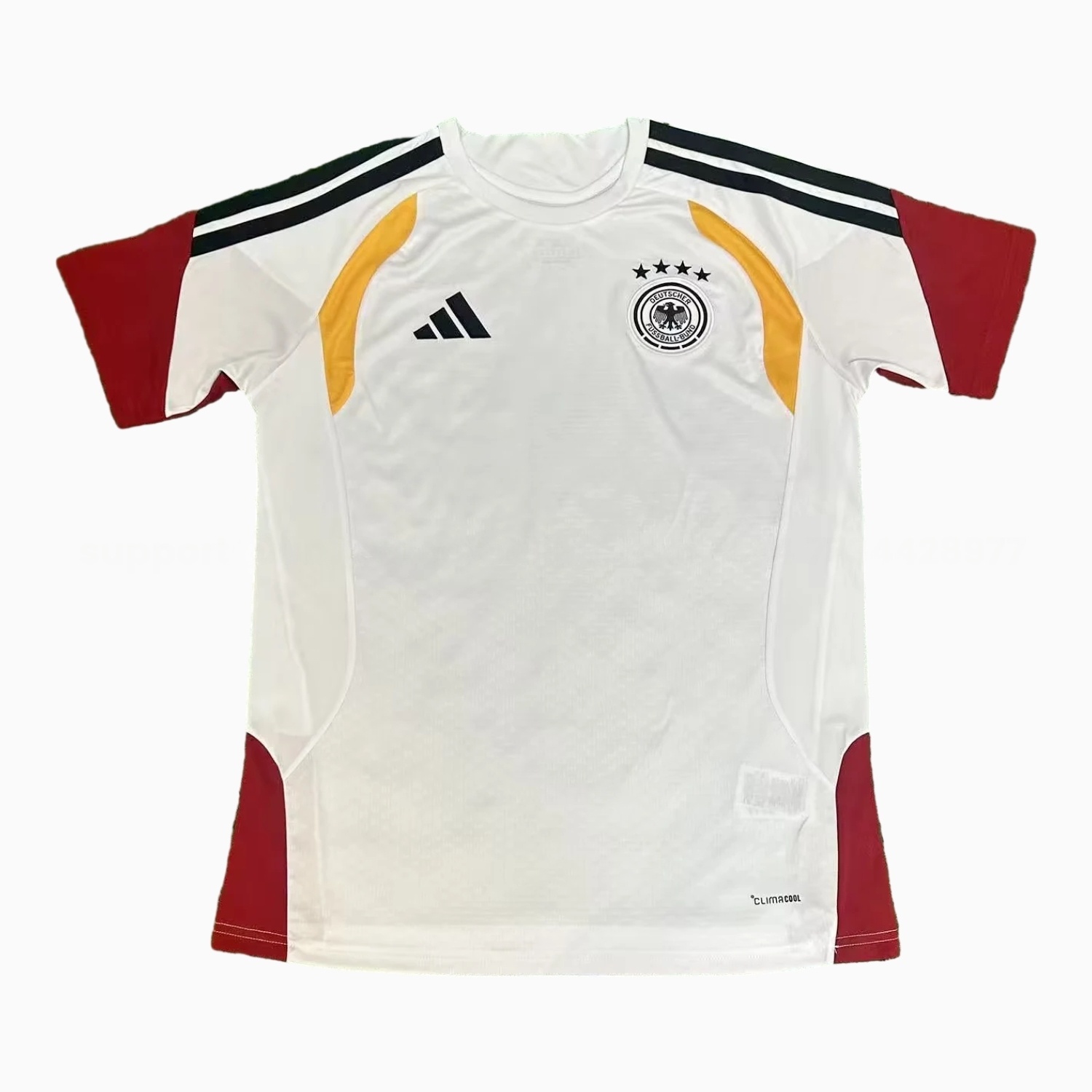 Germany 2026 White Pre-Match Training Jersey - Fans Version - JerseysGala