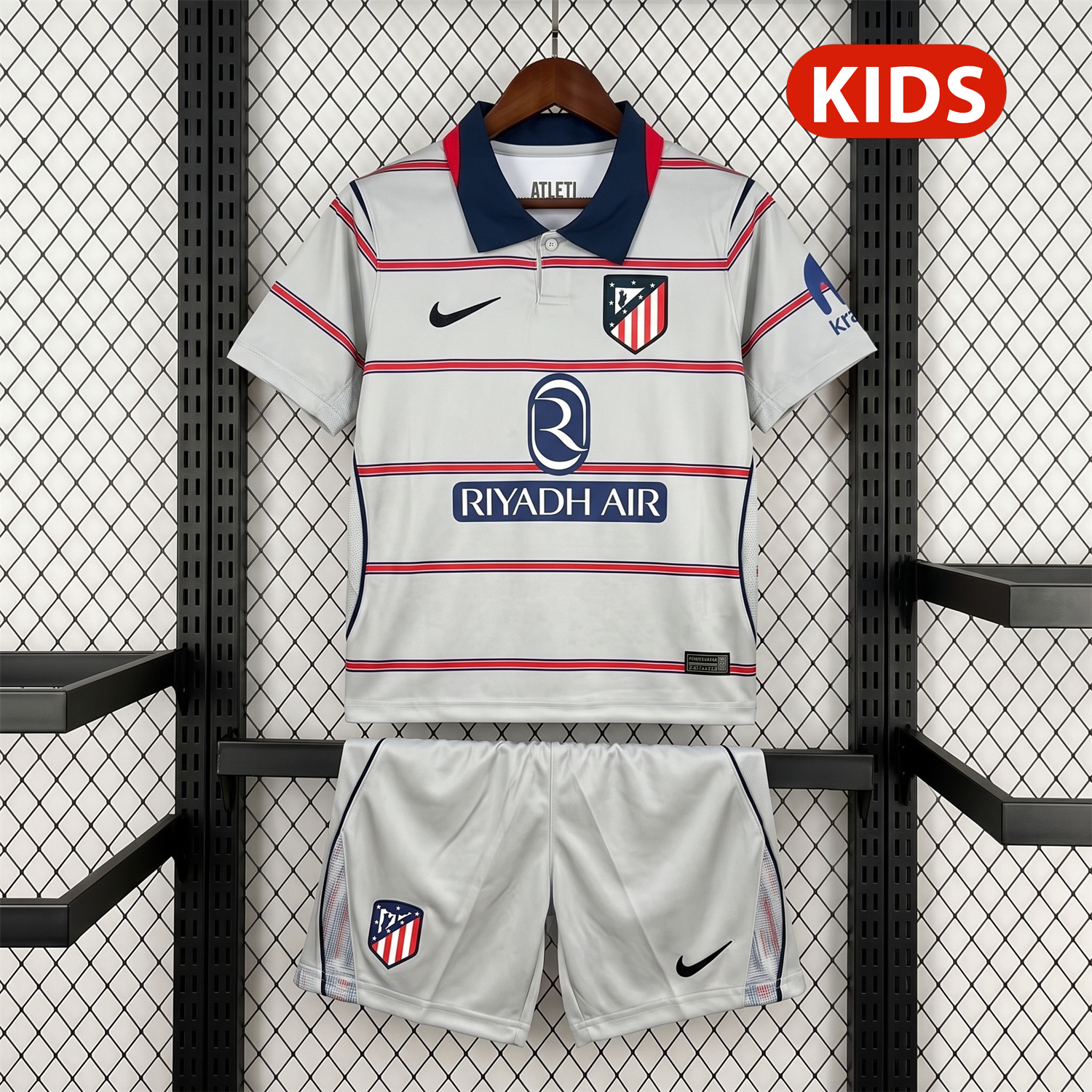 Atletico Madrid 26-27 Third Kids Kit - JerseysGala