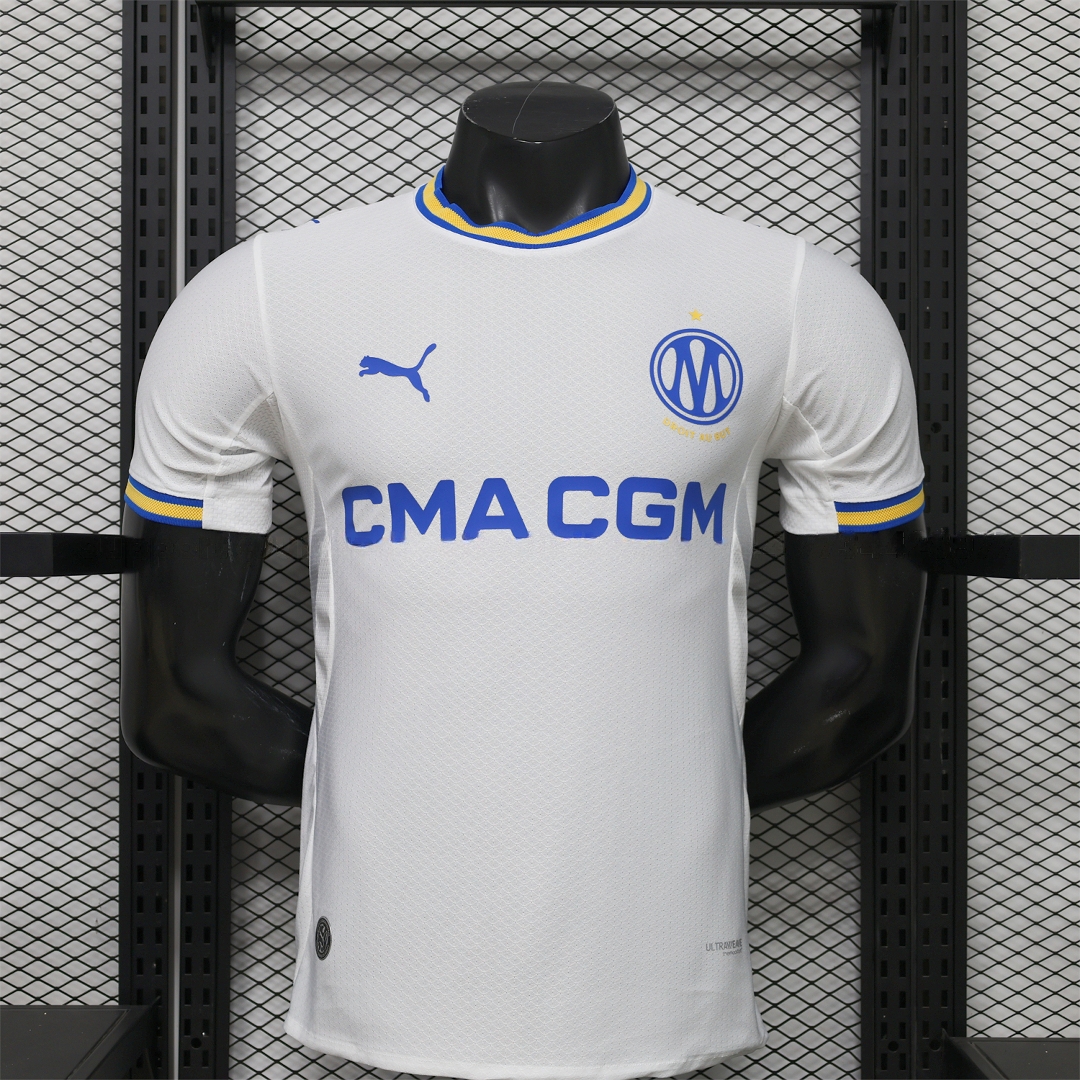 Marseille 26-27 Home Jersey -Player Version - JerseysGala