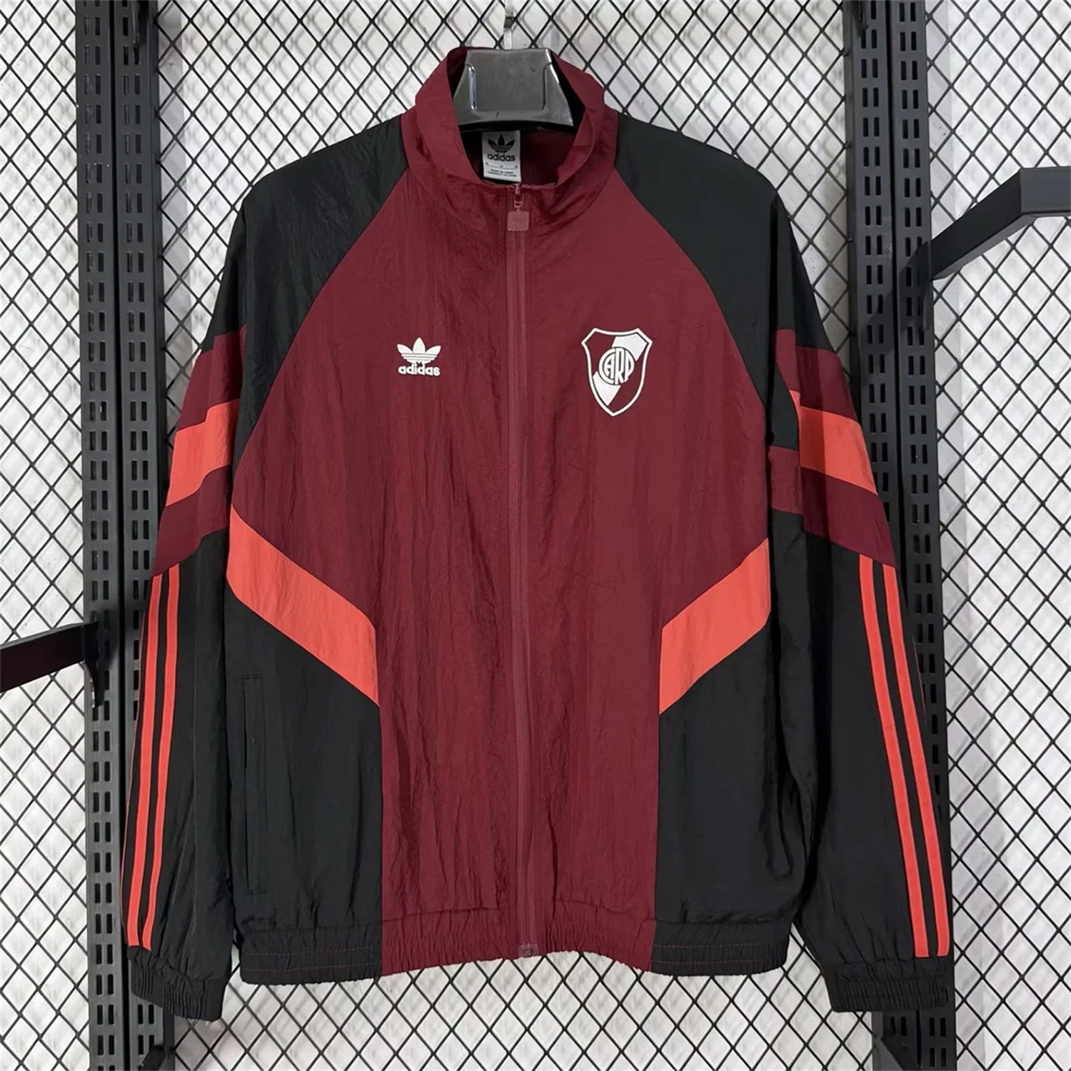 River Plate 25-26 Training Windbreaker Jacket - Red - JerseysGala