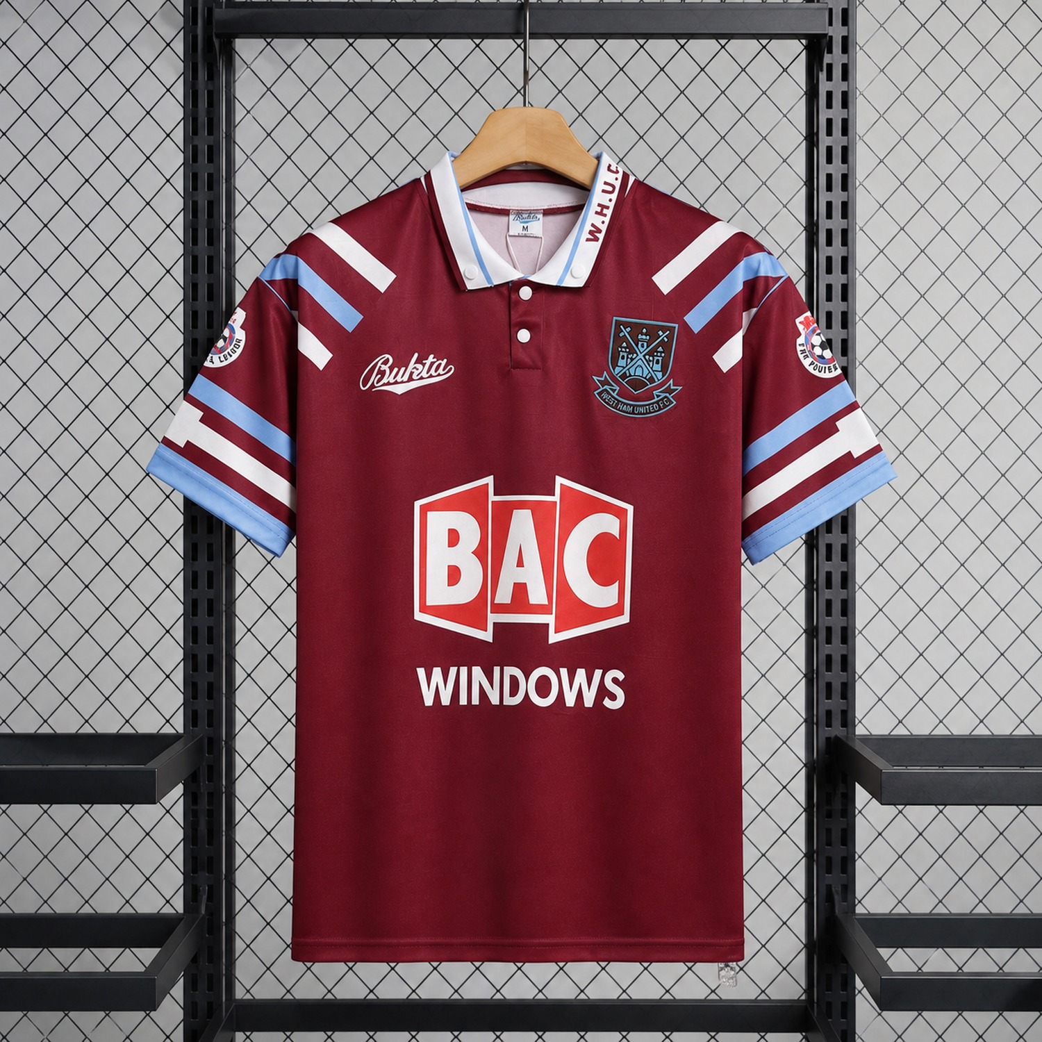 Retro West Ham United 1991-92 Home Jersey - JerseysGala