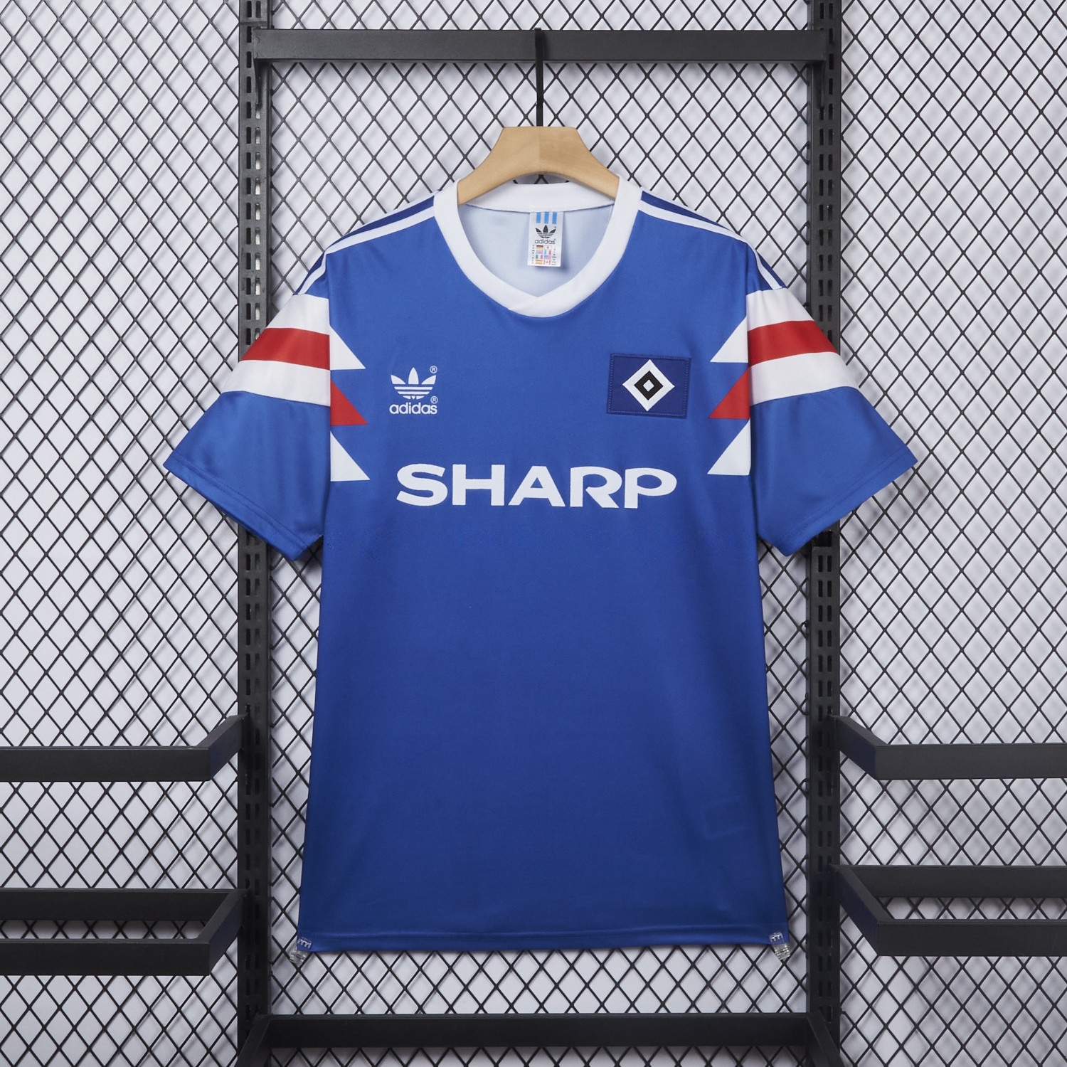Retro Hamburger SV 1990-91 Away Blue Jersey - JerseysGala