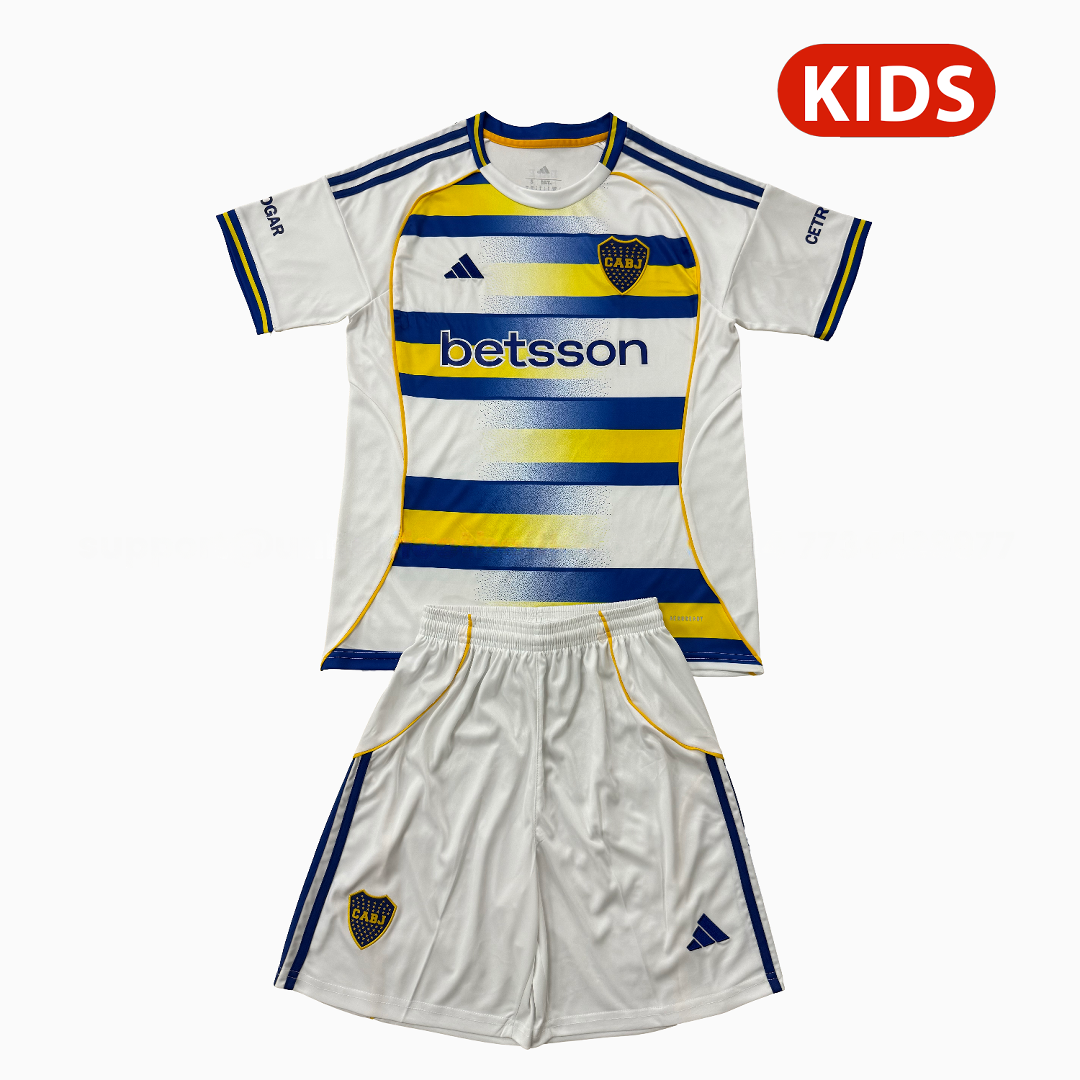Boca Juniors 26-27 Third Kids Kit - JerseysGala