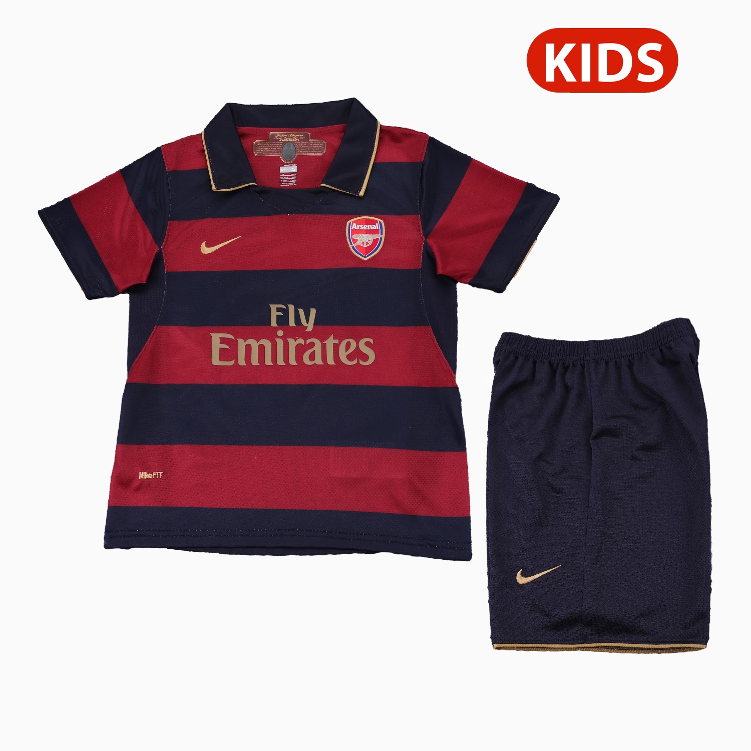 Retro Arsenal 2007-08 Third Kids Kit - JerseysGala