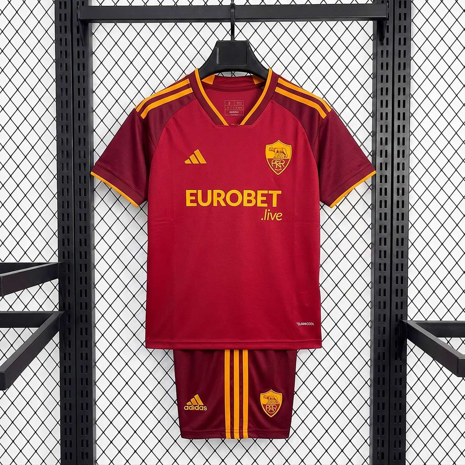 AS Roma 26-27 Home Kids Kit - JerseysGala